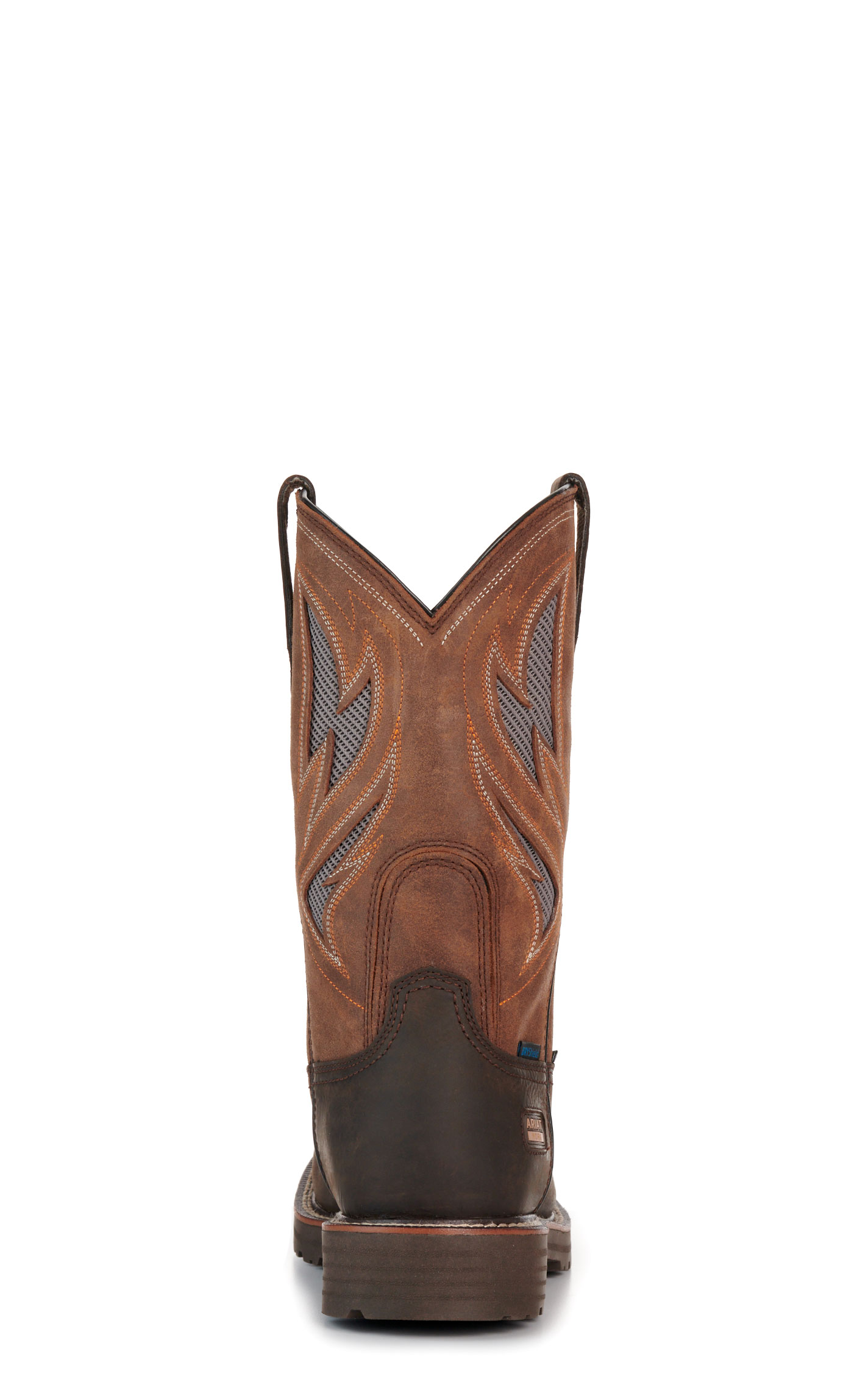 Ariat Men’s Brown & Wicker Activator VentTEK Waterproof Steel Toe Work Boots - Image 1