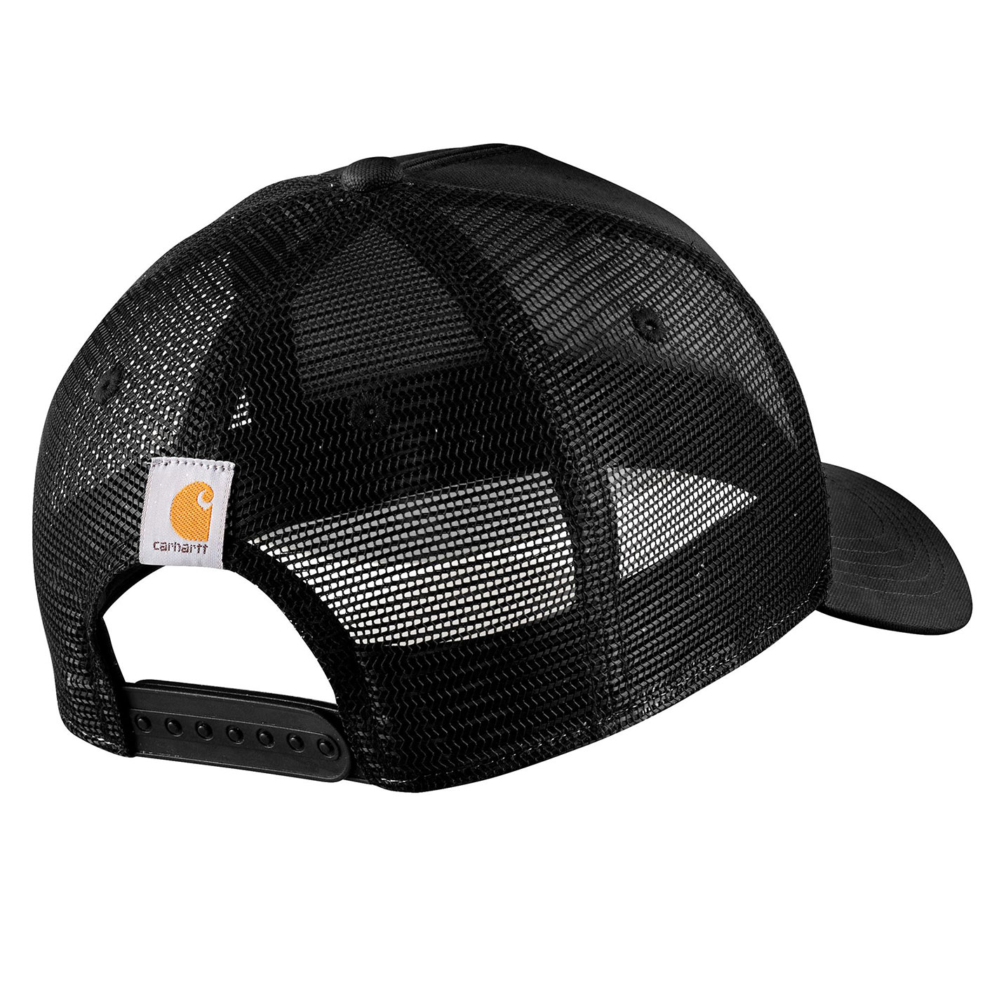 Carhartt Black & Hickory Rugged Flex Logo Patch Cap - Image 1