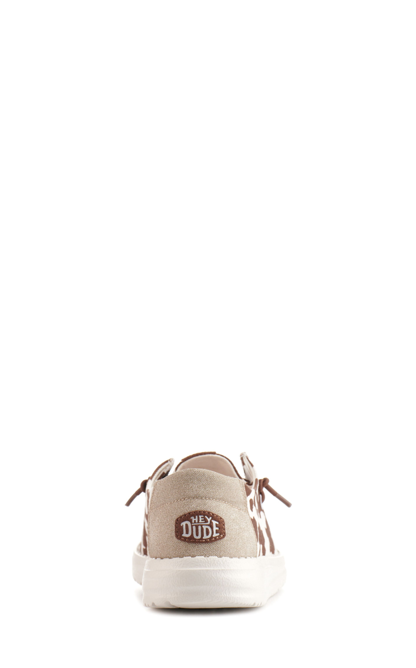 Hey Dude Women's Wendy Cowgirl Sparkle with Gold Moc Toe Lace Up Casual Shoes - Image 1