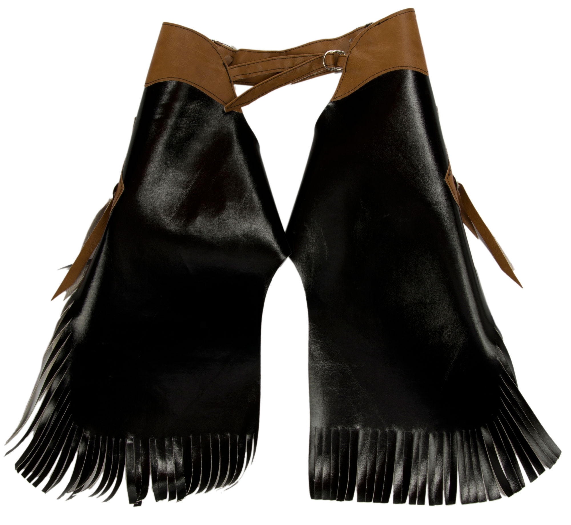 M&F Products Black and Tan Chaps - Image 1