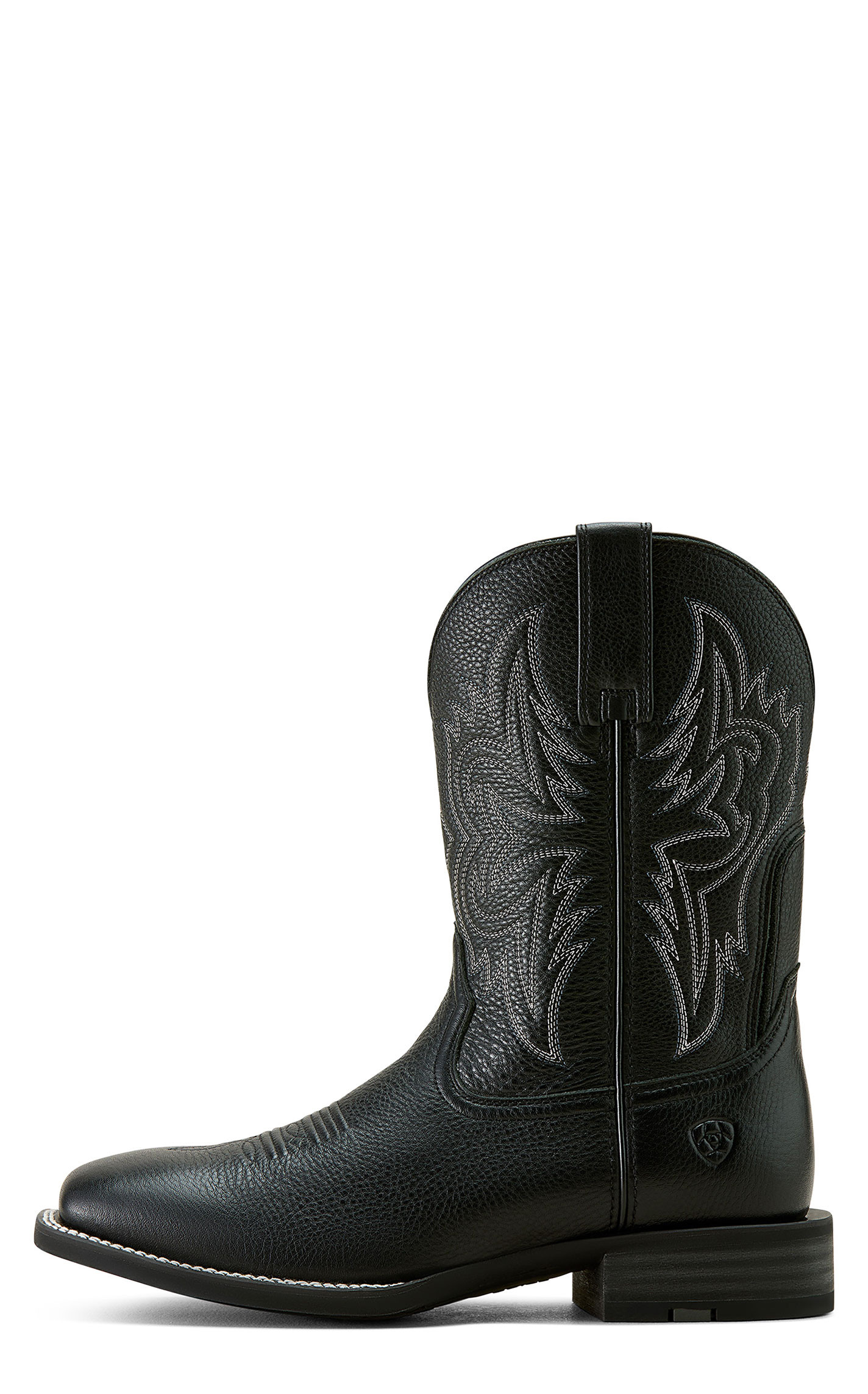 Ariat Men's Black Deertan Big Rig Wide Square Toe Boots - Image 1