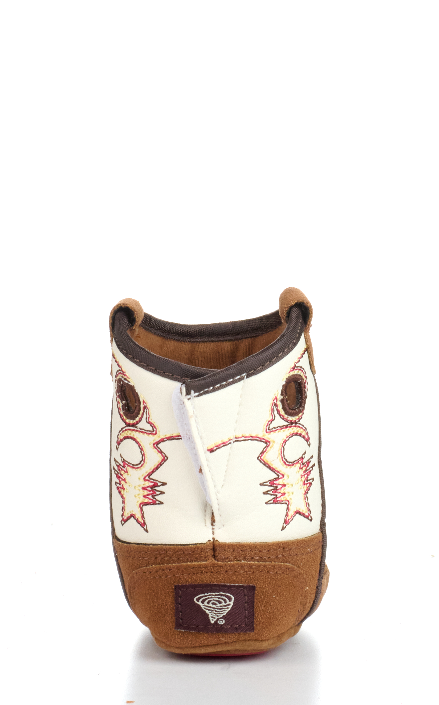Twister Infant Baby Bucker Trey Tan and White Cowboy Boots - Image 1