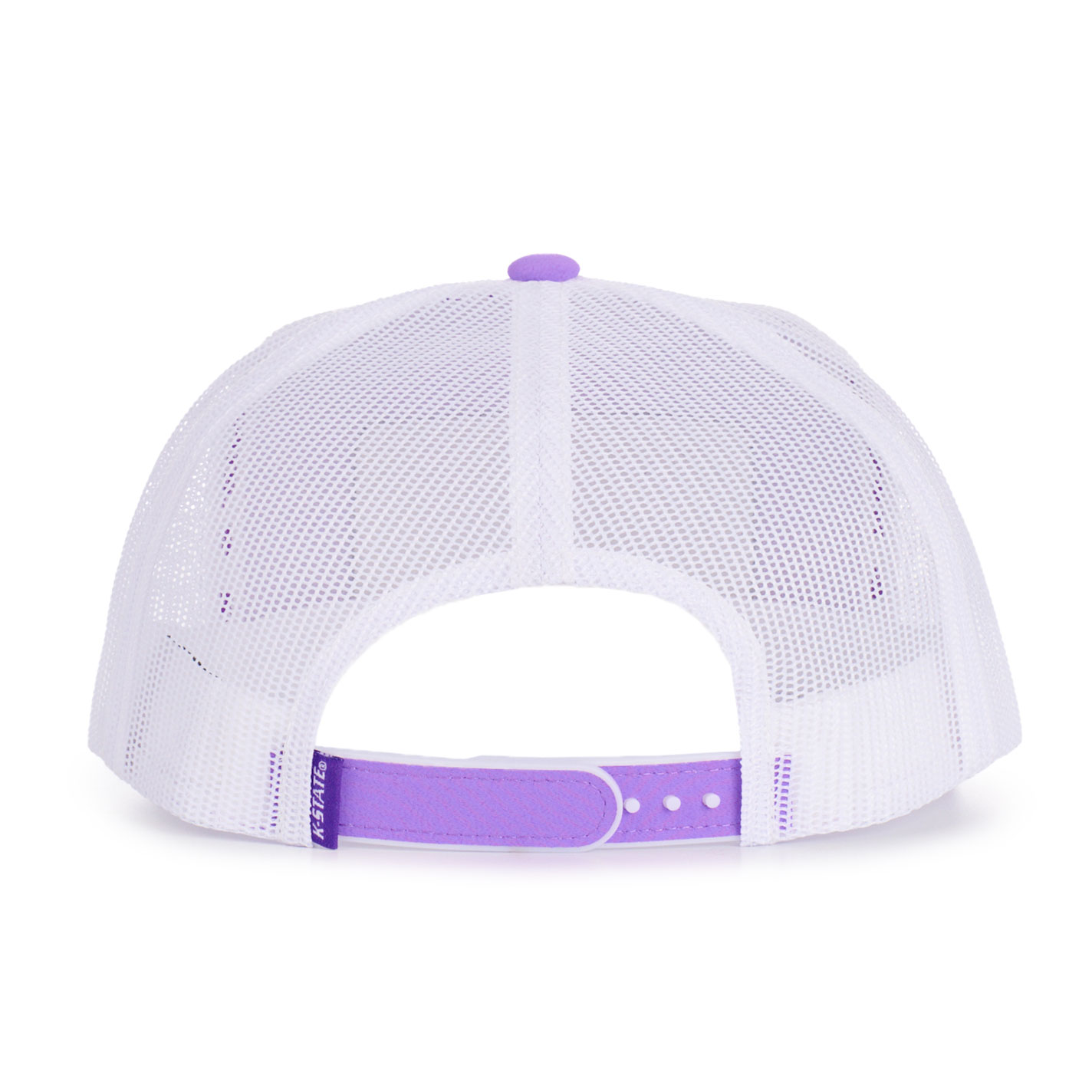 Hooey Collegiate Collection Lavender & White KSU Logo Curved Bill Patch Cap - Image 1