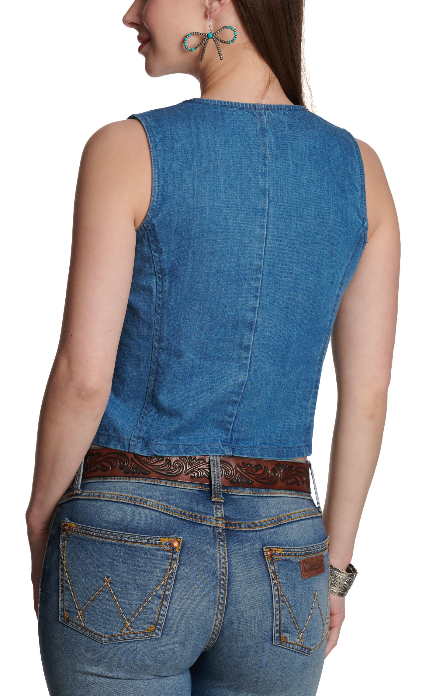 Cotton & Rye Women's Denim Vest - Image 2