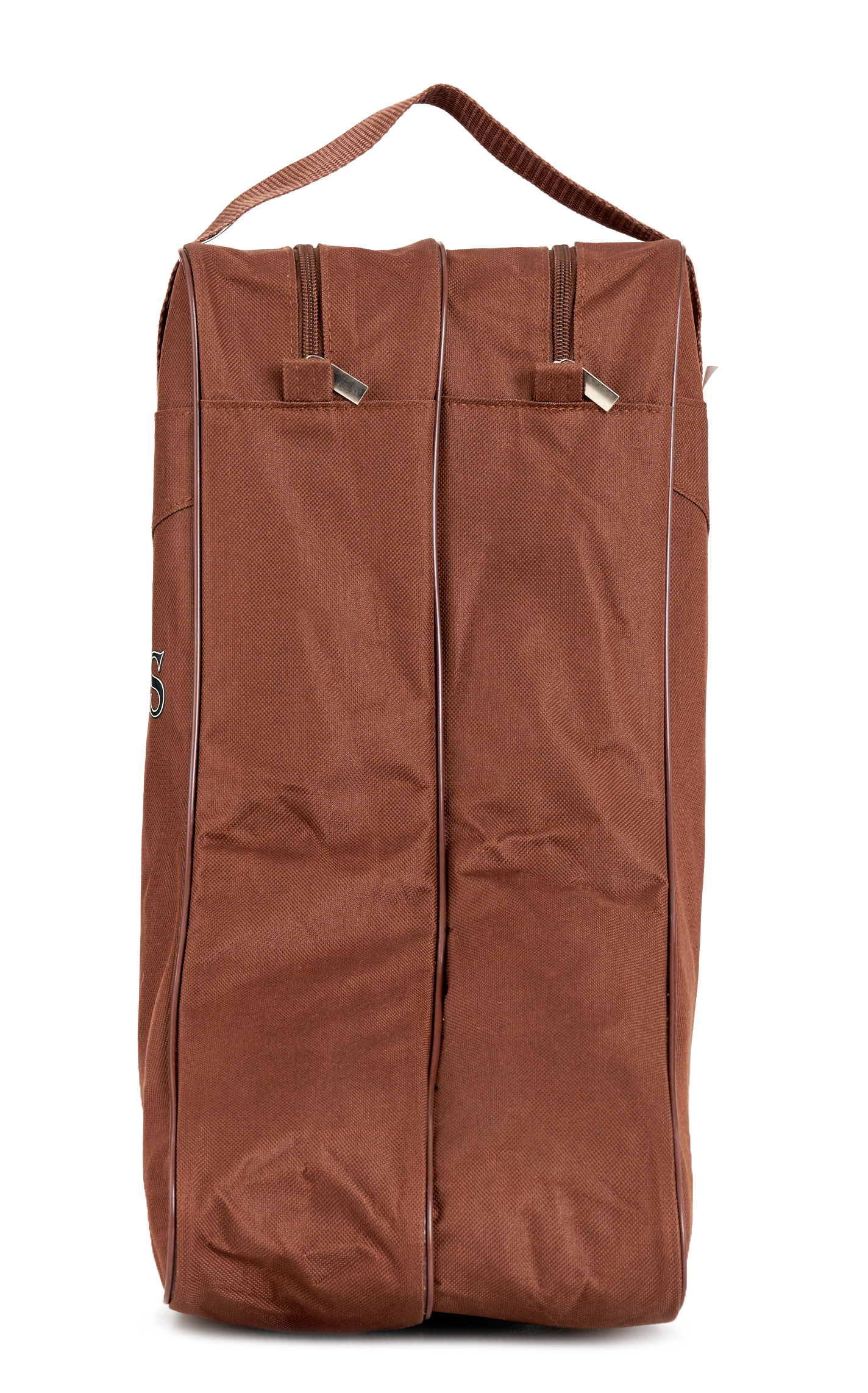 M&F Western Products Brown Embroidered Logo Boot Bag - Image 1