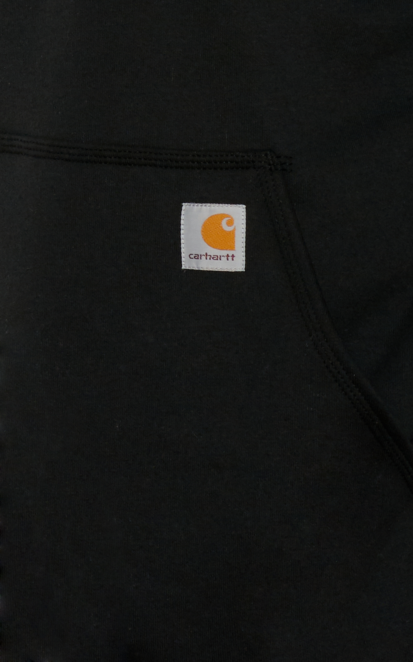 Carhartt Men's Black Mid-Weight Hoodie Jacket - Image 1