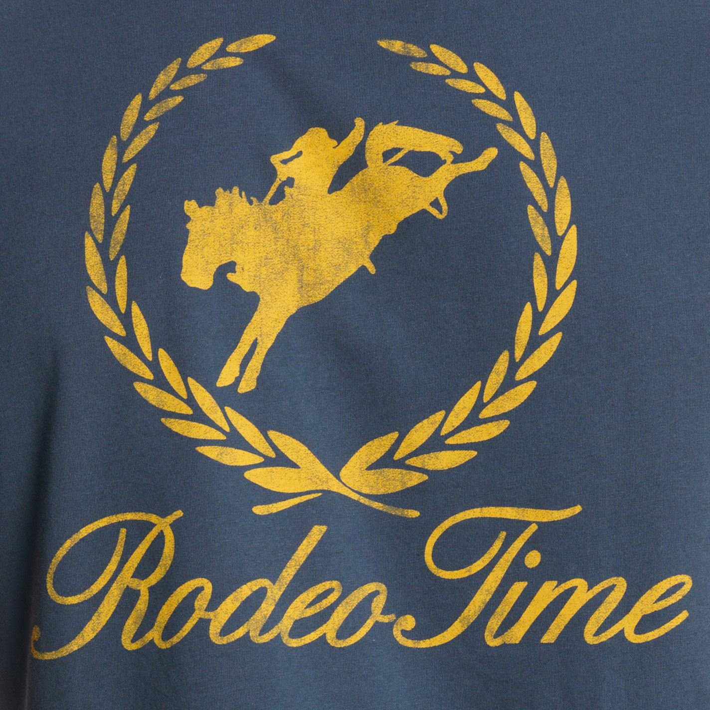 Rodeo Time Dale Brisby Men's Deville Slate Blue Graphic T-Shirt - Image 1
