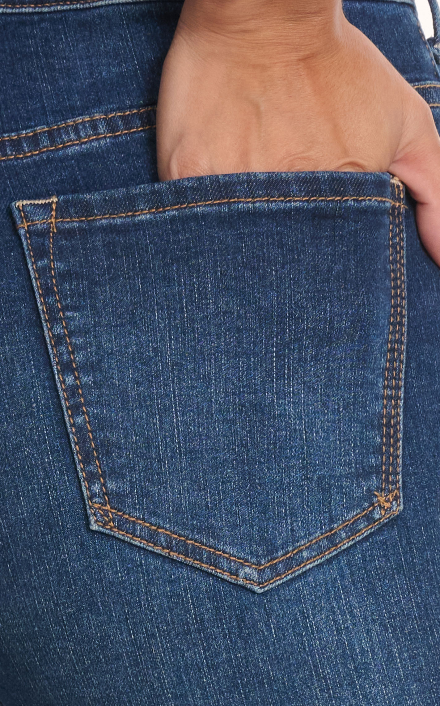 Stetson Women's Dark High Rise Wide Leg Jeans - Image 1