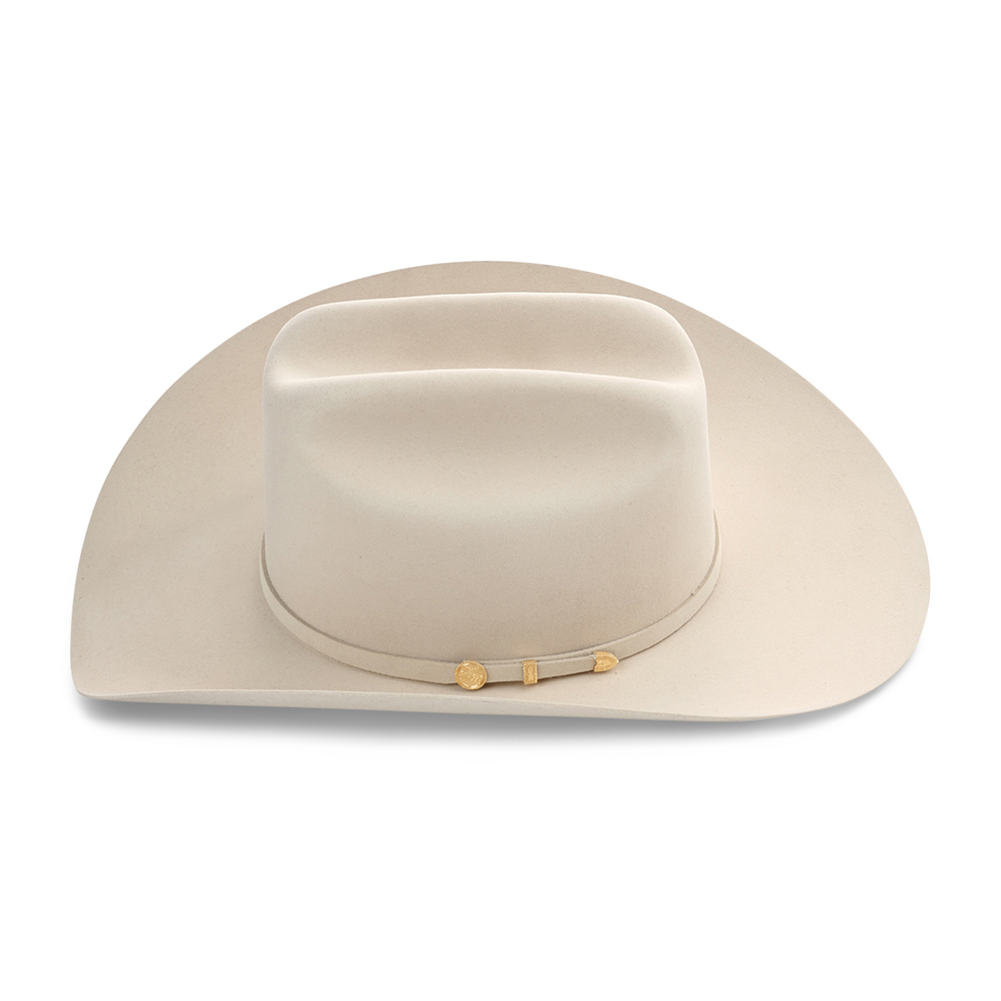 Stetson 100X El Presidente Silverbelly Felt Cowboy Hat - Image 1