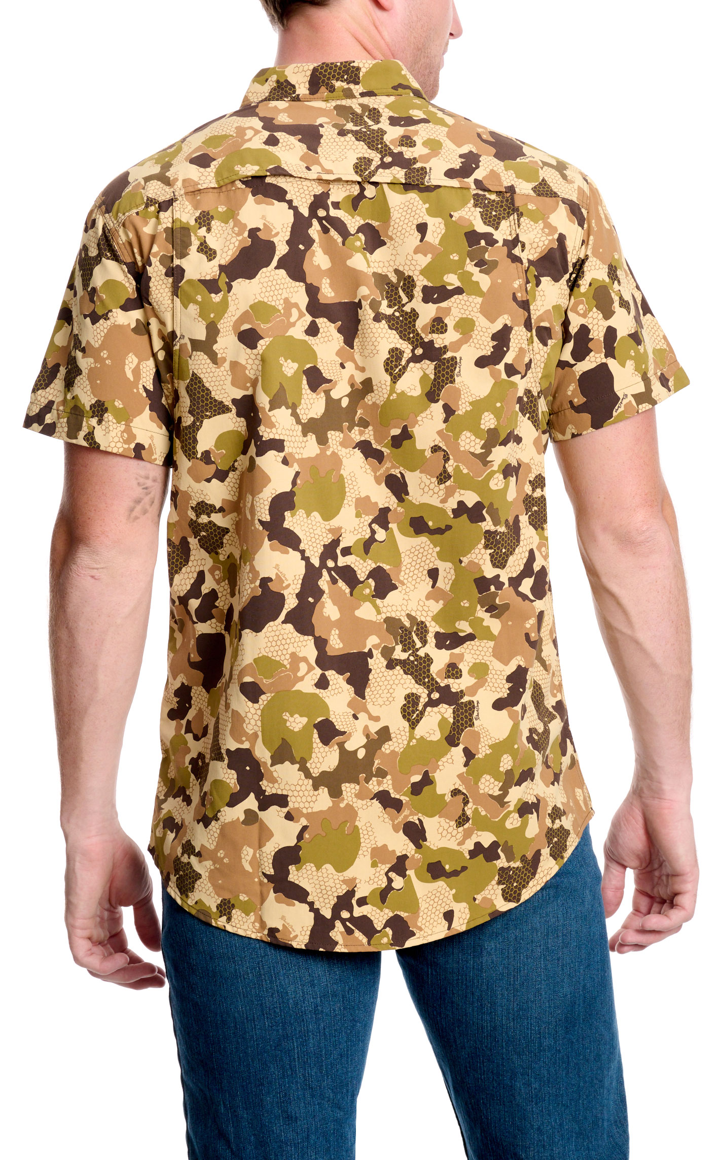 Duck Camp Men's Hunting Camo Lightweight Shirt - Image 3