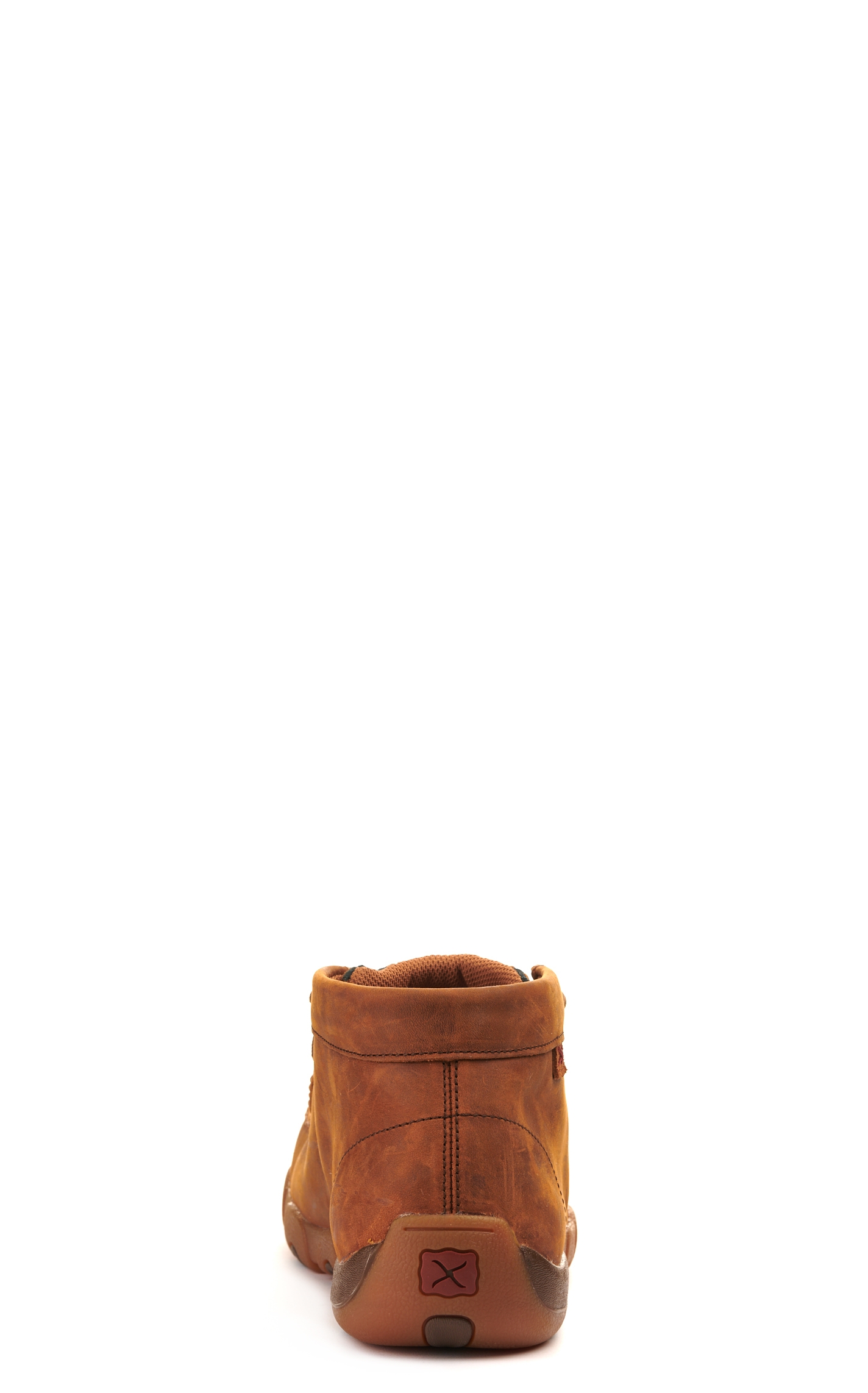Twisted X Men's Oiled Saddle & Midnight Basketweave Driving Moccasin Casual Shoes - Image 1