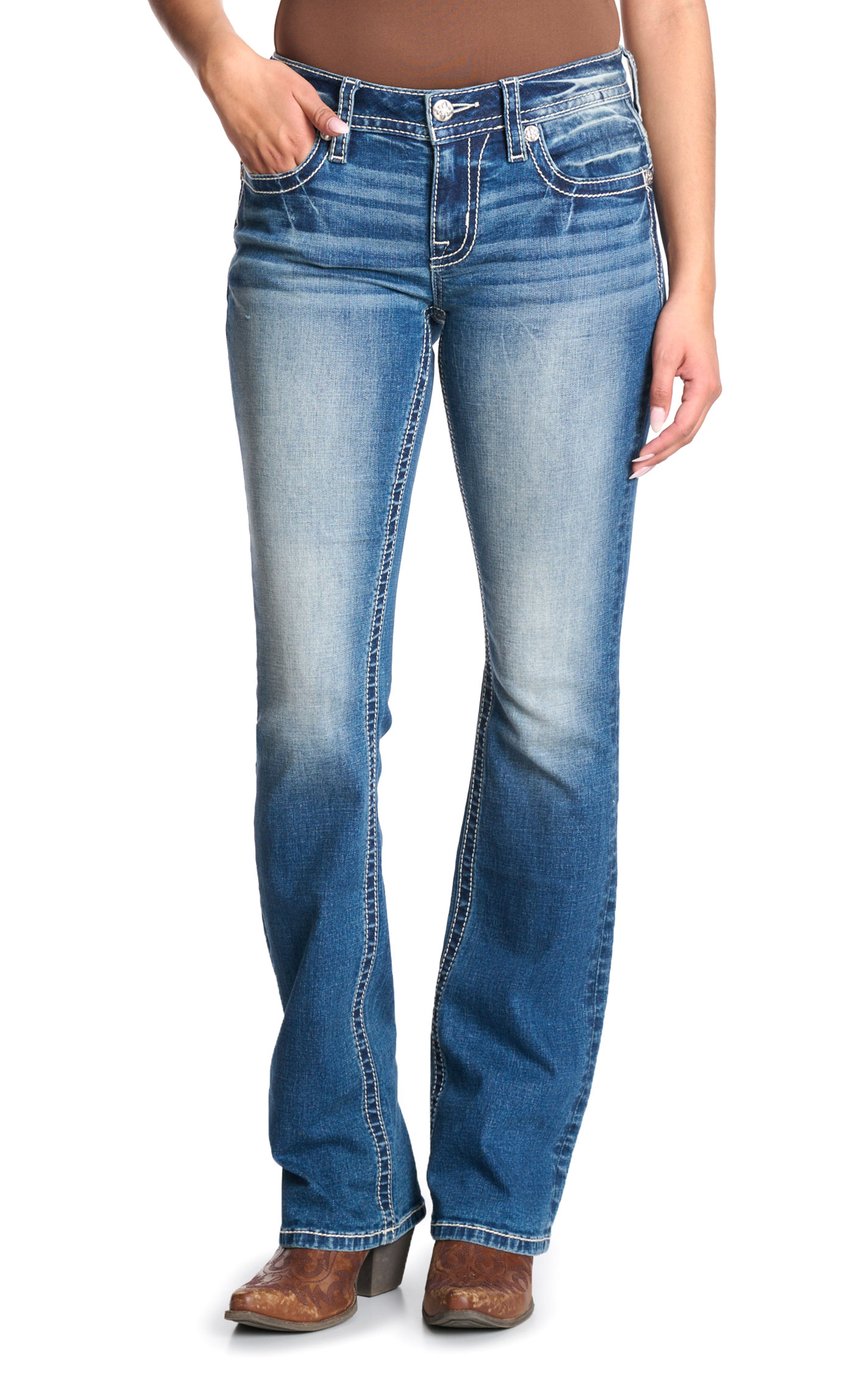 Miss Me Women's Medium Wash \