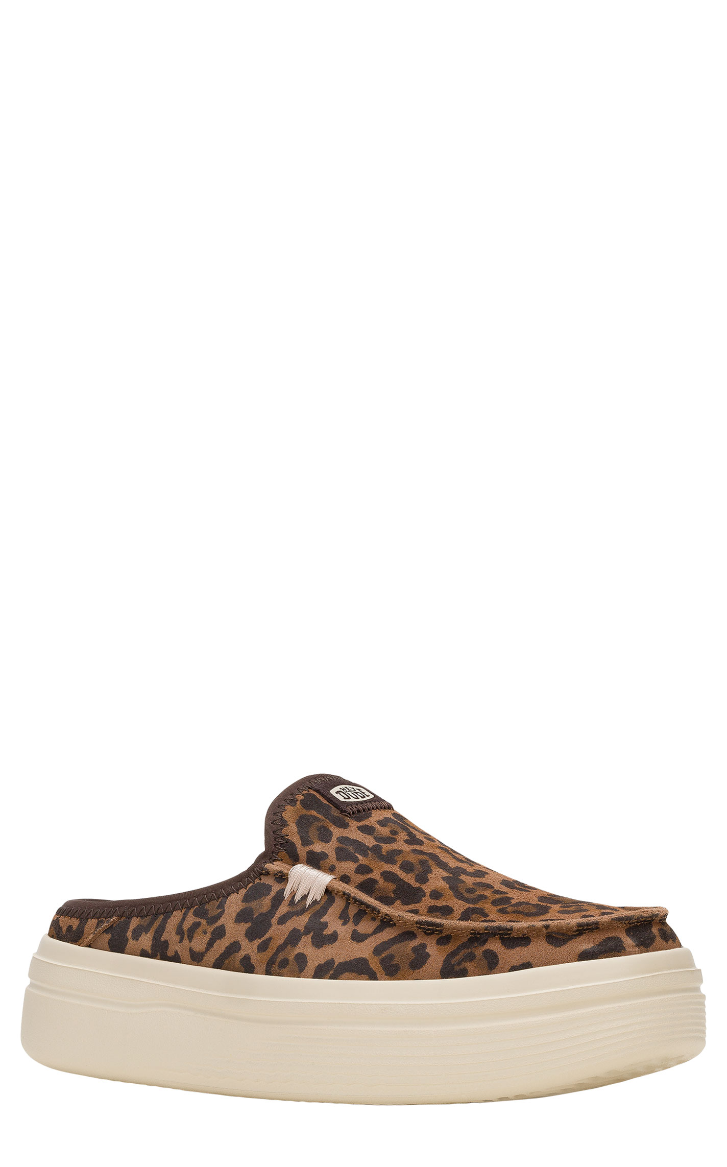 Hey Dude Women's Leopard Print Austin Lift Classic Slip-On - Image 1