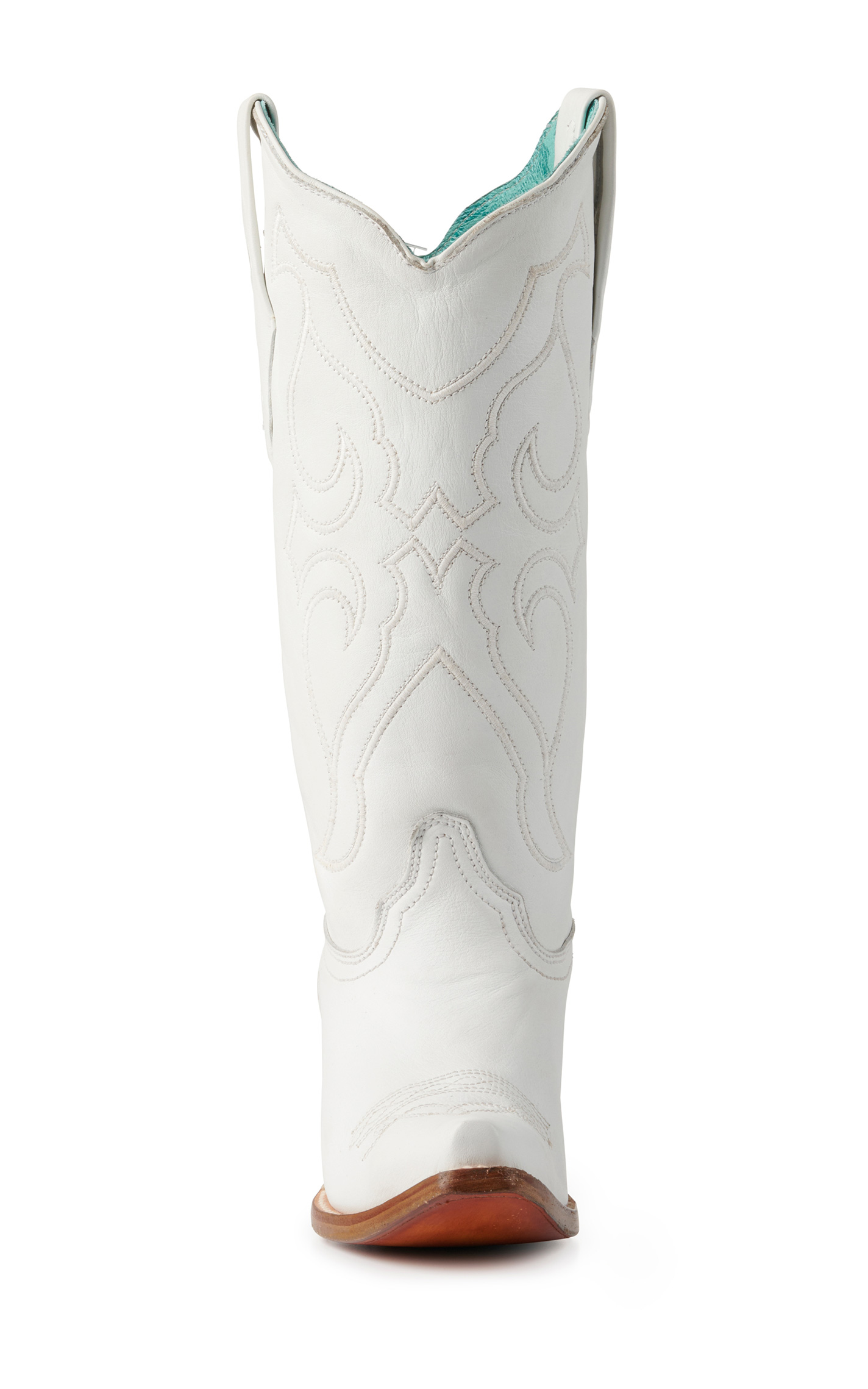 Corral Women's White Snip Toe Cowboy Boots - Image 1