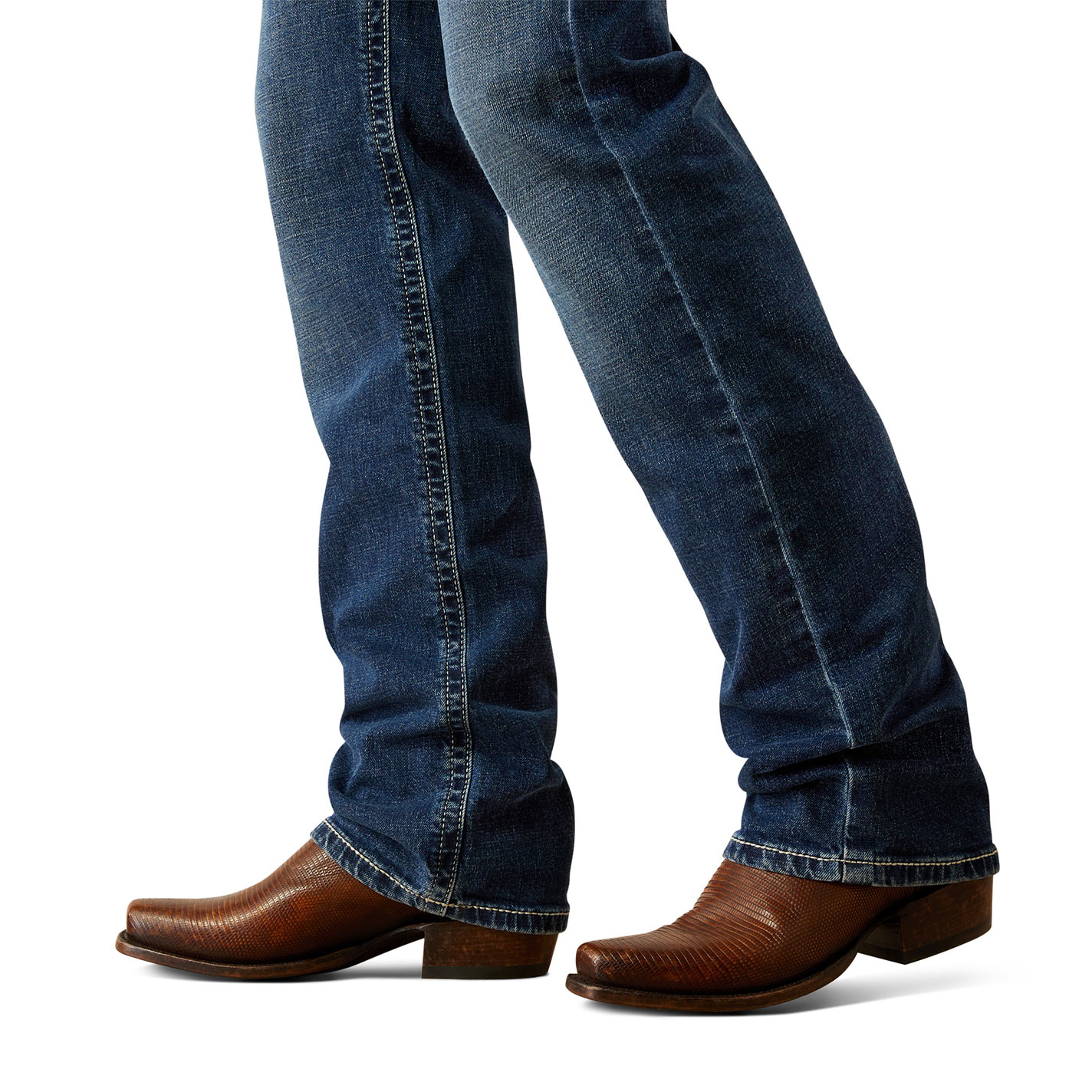 Ariat Men's Kenny M7 Dark Wash Straight Leg Jeans - Image 1