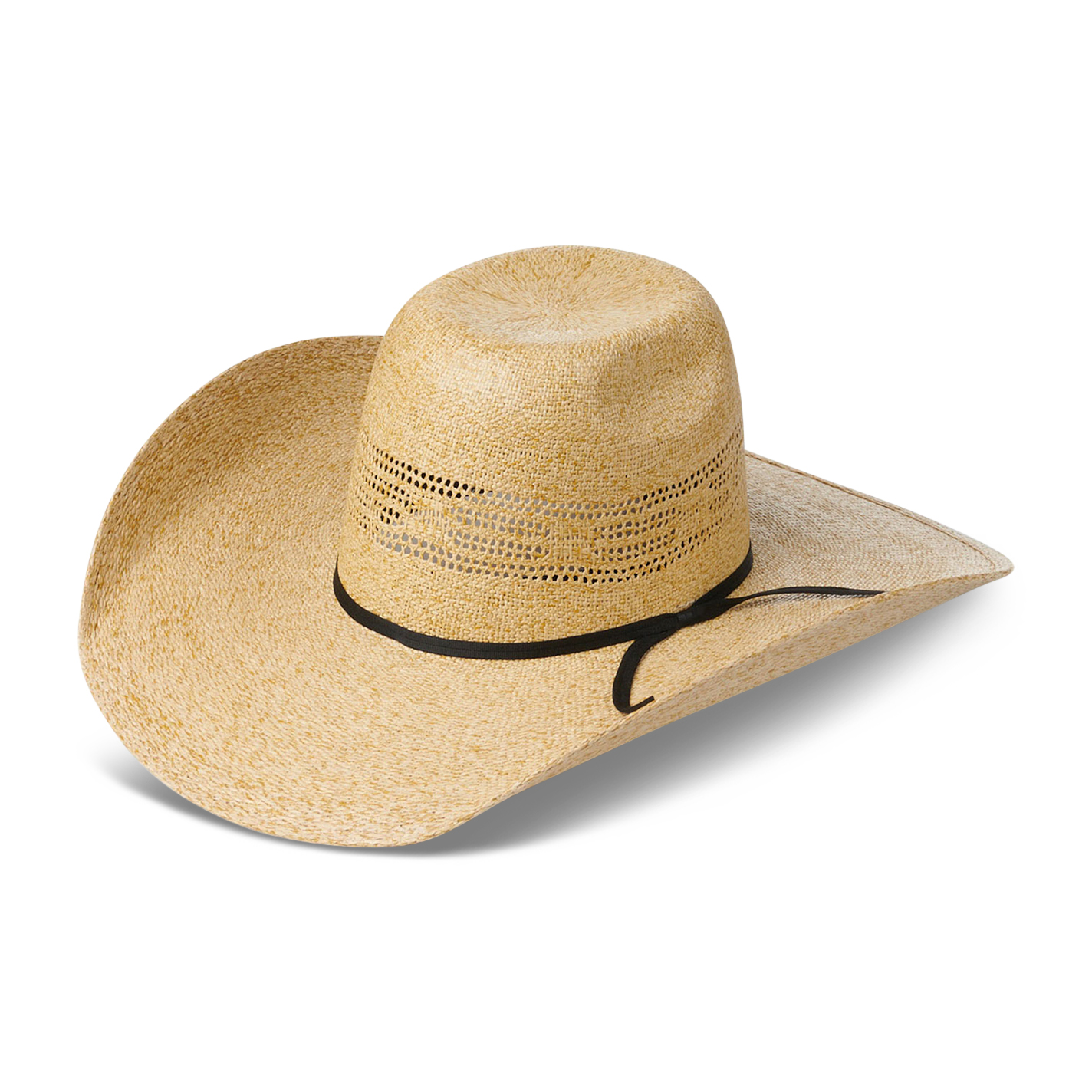 Rodeo King 25X Burlap Brown Heavy Duty Bangora Straw Cowboy Hat - Image 1
