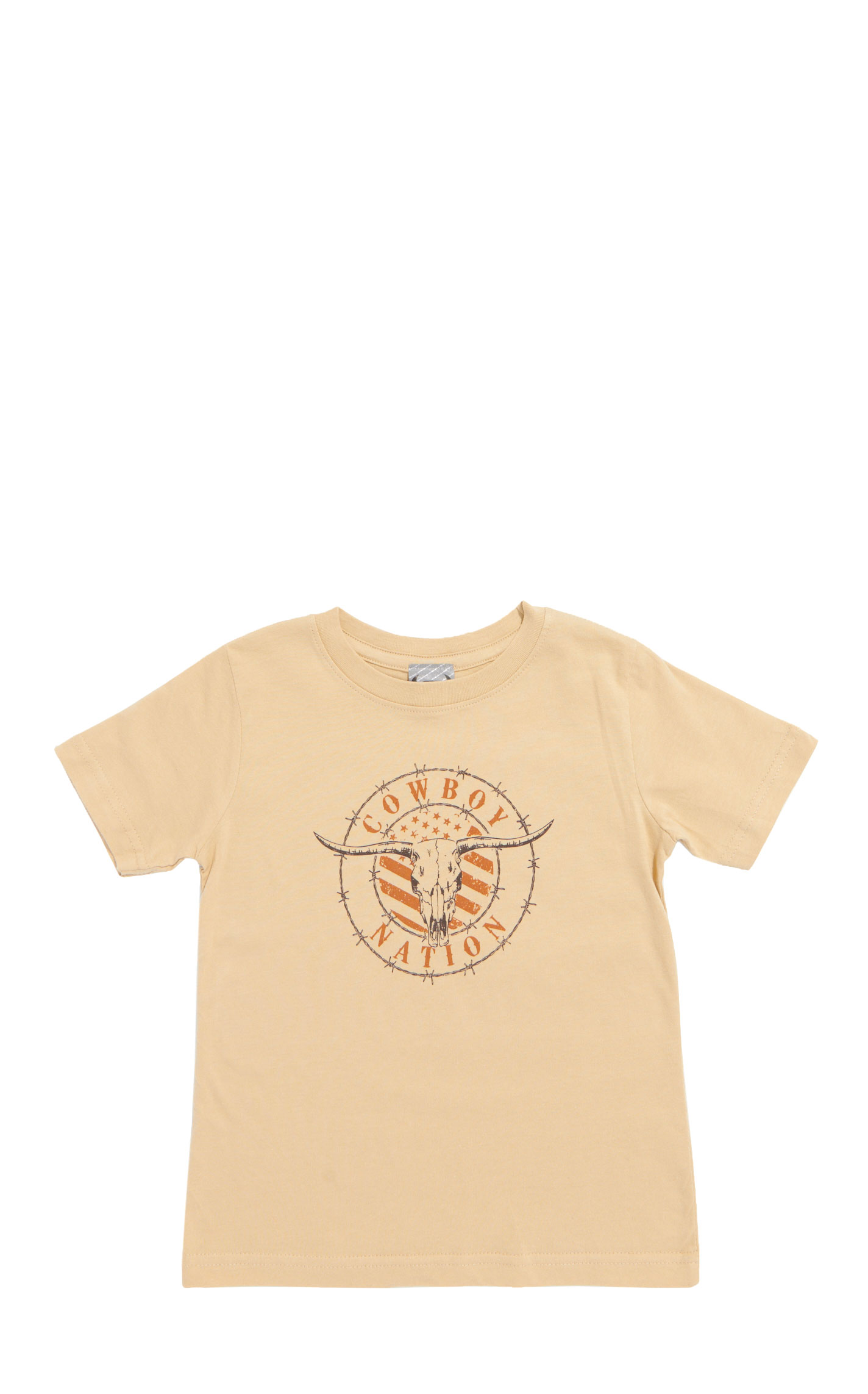 Cowboy Hardware Toddler Boy's Sand Cowboy Nation Graphic T-Shirt - Image 1
