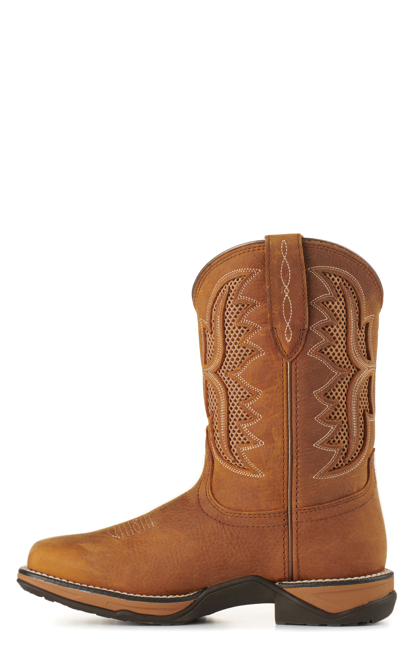 Ariat Women's Anthem Toasted Wheat VentTEK Waterproof Wide Square Toe Cowboy Boots - Image 1