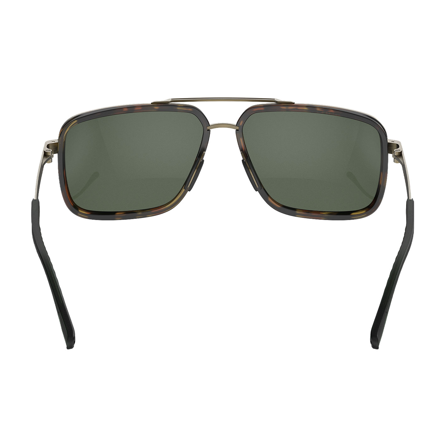 BEX Dusk Brushed Bronze & Forest Sunglasses - Image 1