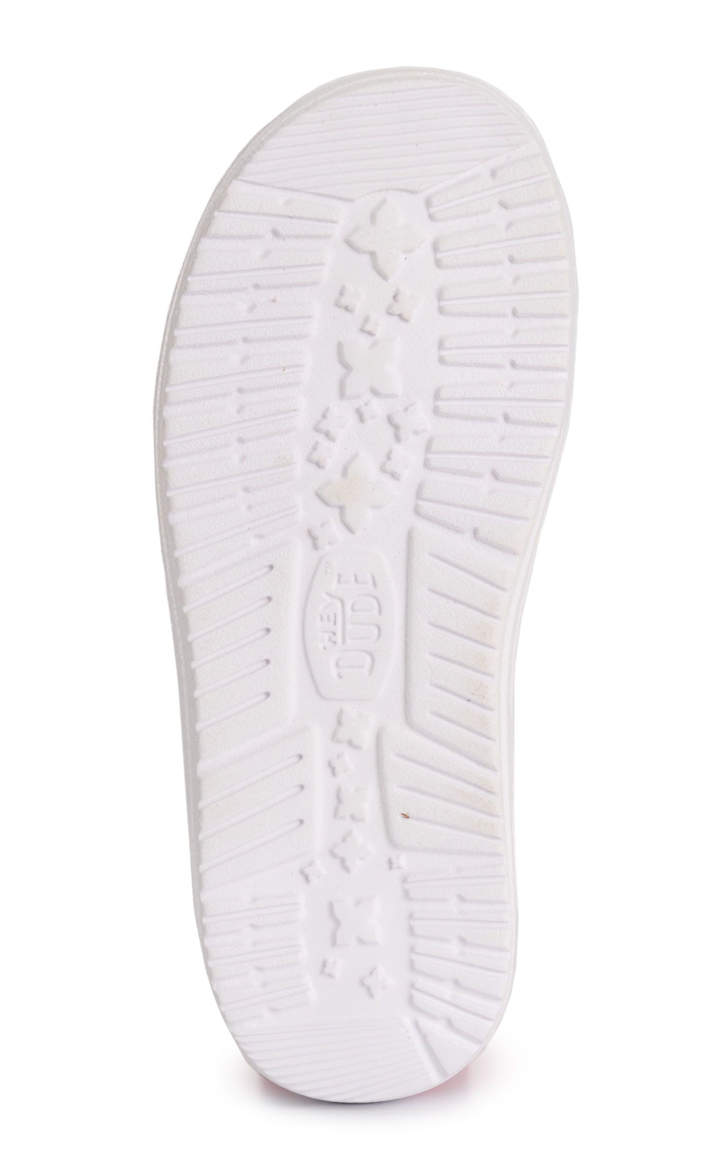 Hey Dude Youth Girl's Wendy Shimmery Pink Moc Toe Casual Shoes  - Image 1