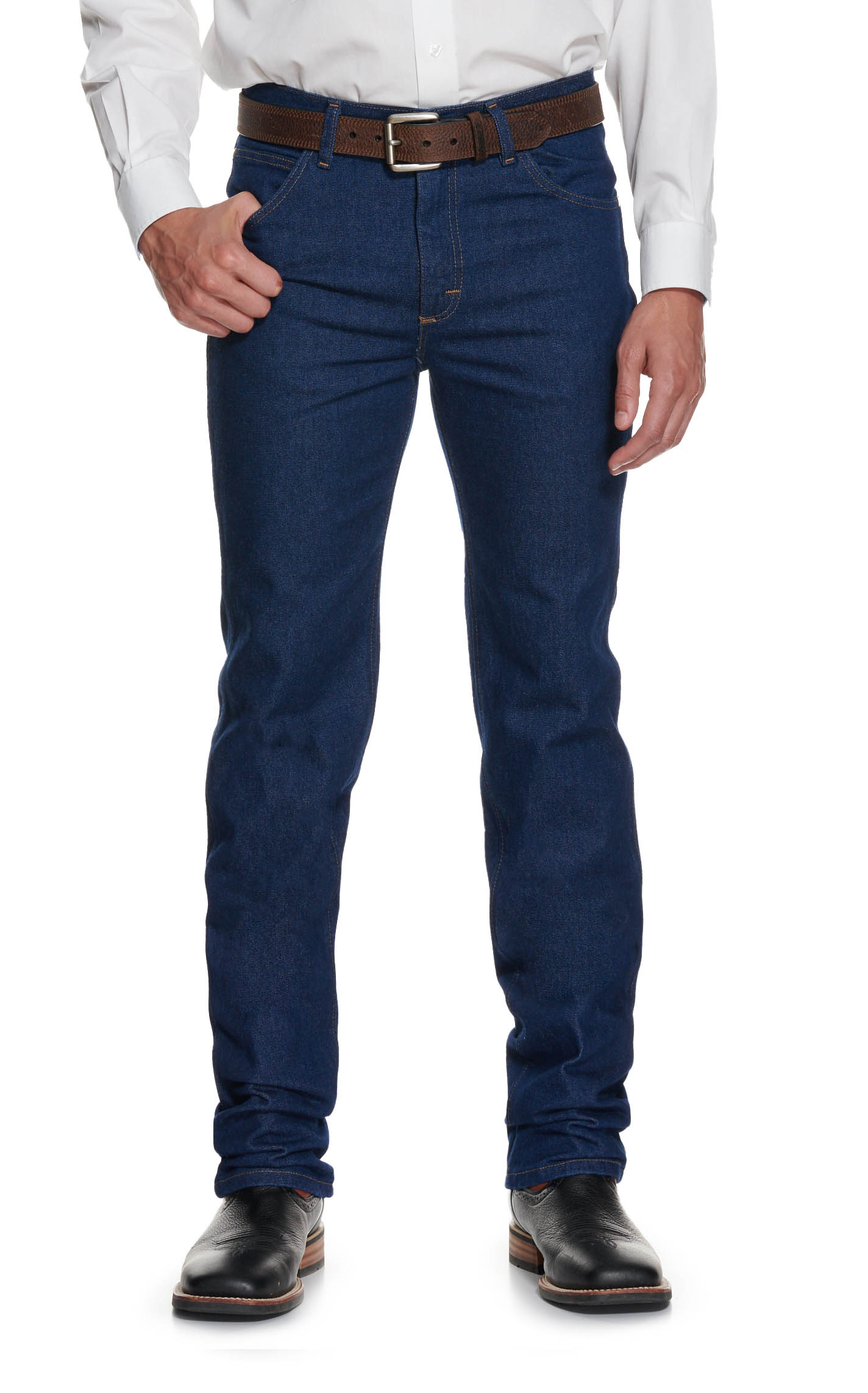 Wrangler Men's Premium Performance Cowboy Cut Prewash Slim Fit Jean - Image 1