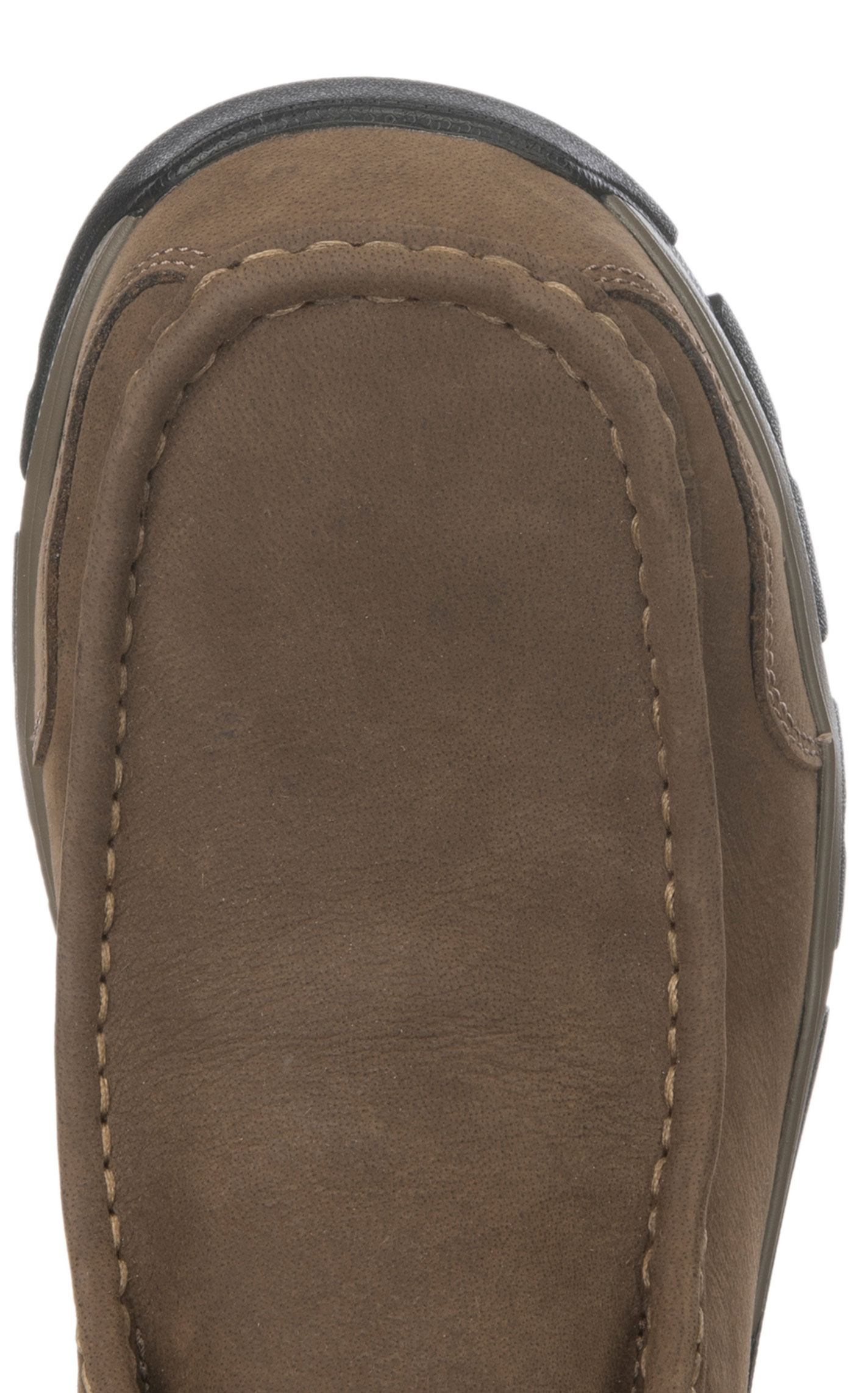Ariat Men's Edge LTE Dark Brown Bantamweight Moc Round Composite Toe Lace Up Work Boot - Image 1