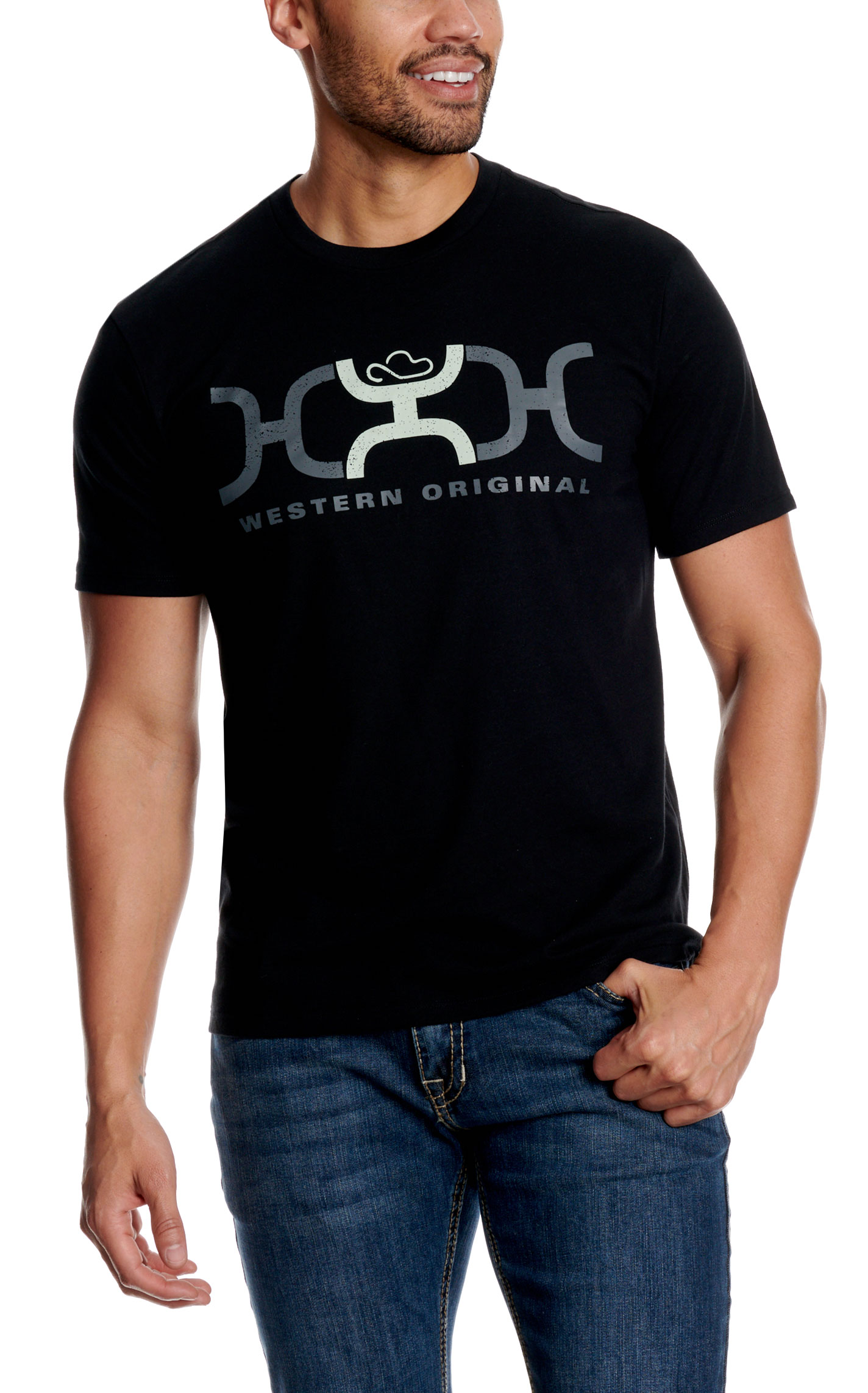 Hooey Men's Loop Black Logo Graphic T-Shirt - Image 1