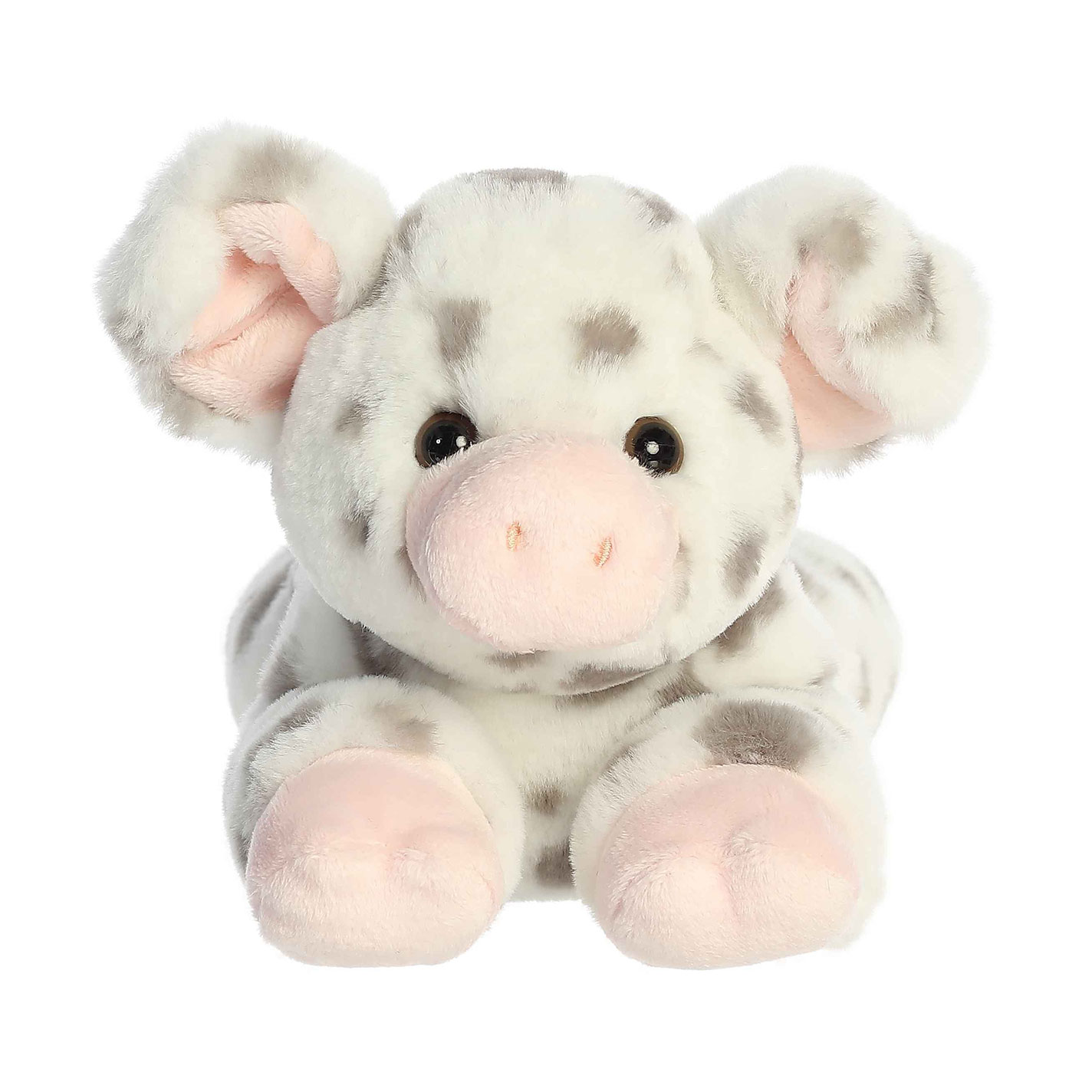 Aurora Mini Flopsie Speckles Spotted Pig 12in Stuffed Animal - Image 3
