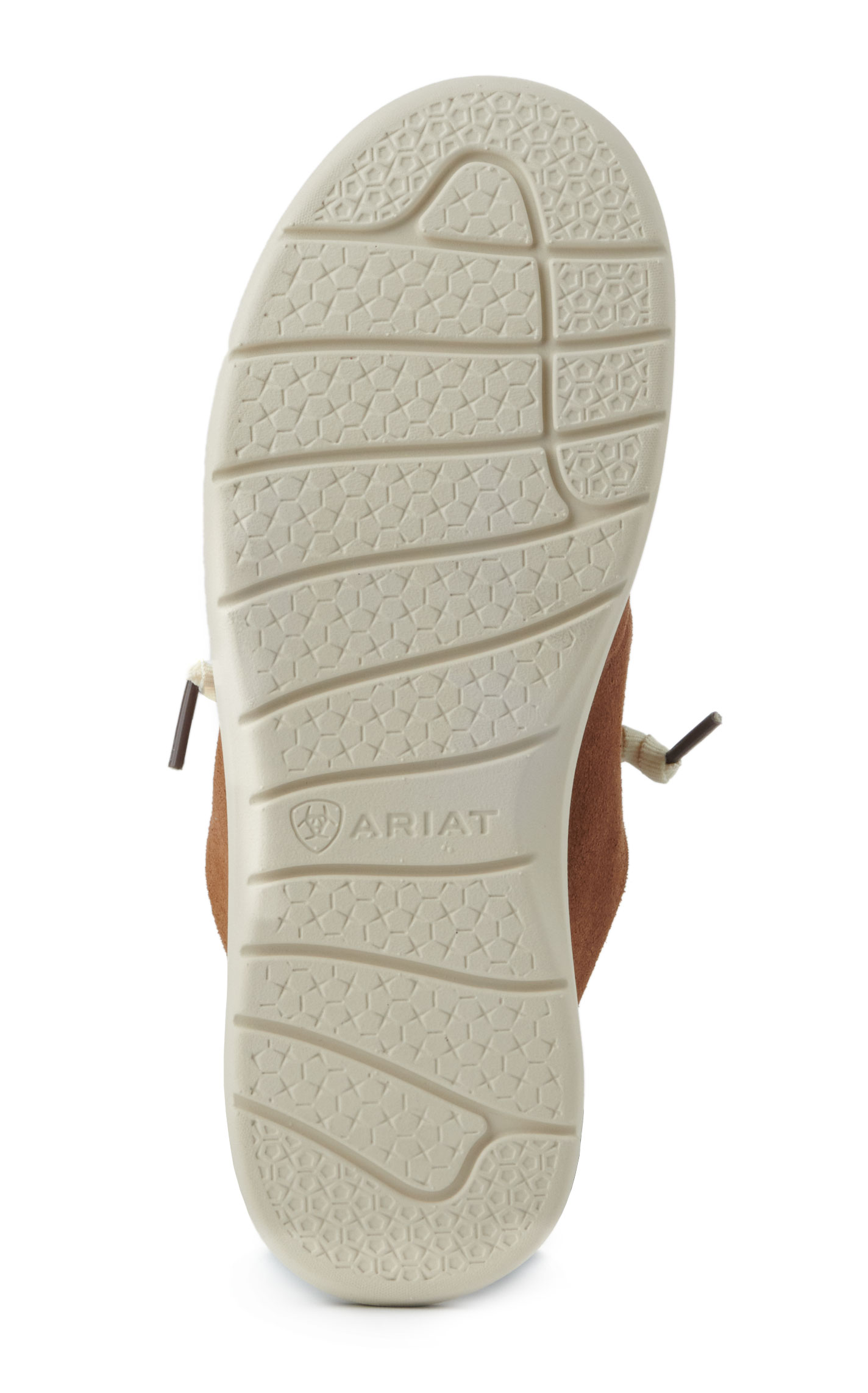 Ariat Women's Hilo Ginger Suede and Cow Print Lace Up Casual Shoes - Image 1