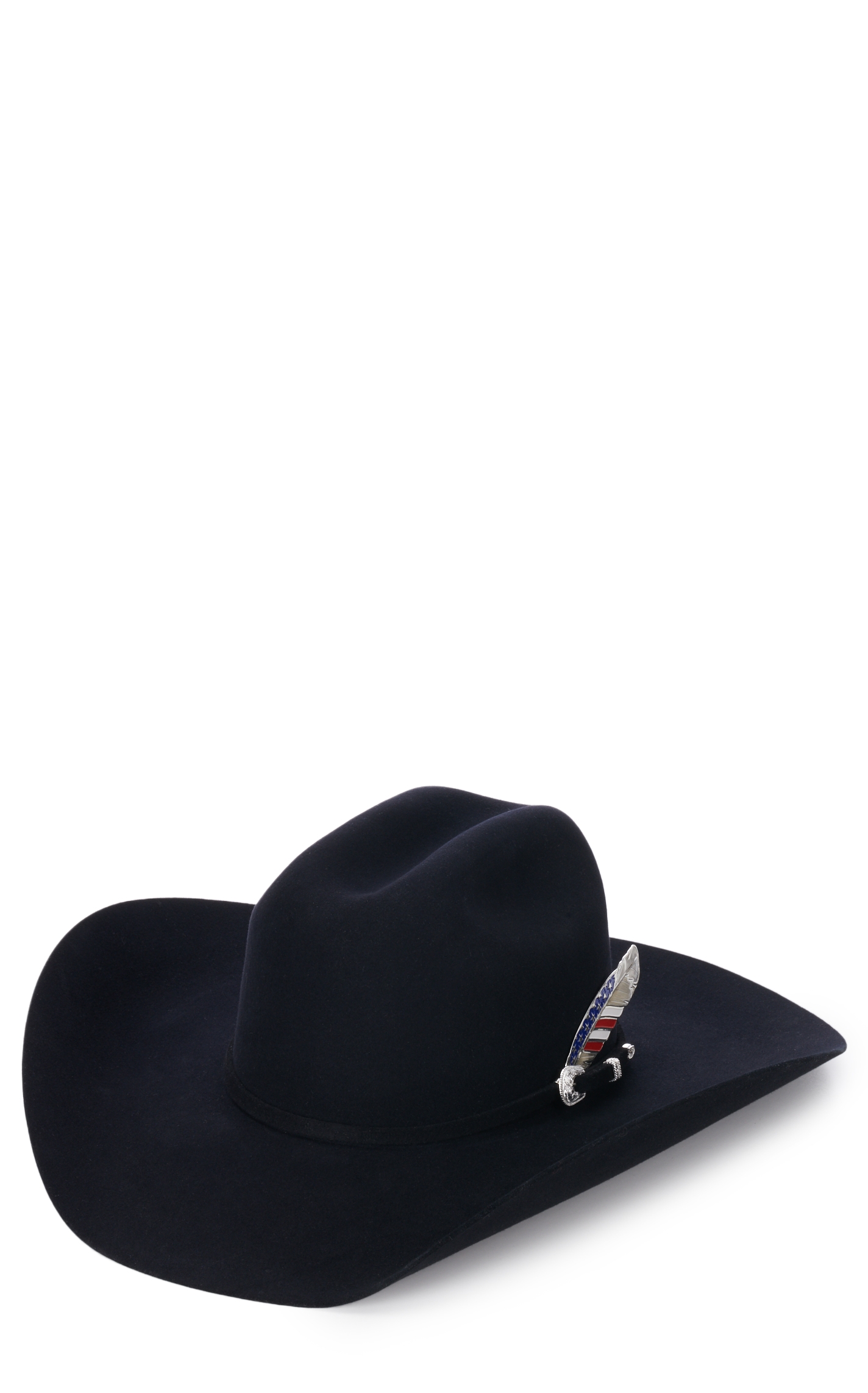 Montana Silversmiths Stars and Stripes Hat Feather - Image 1