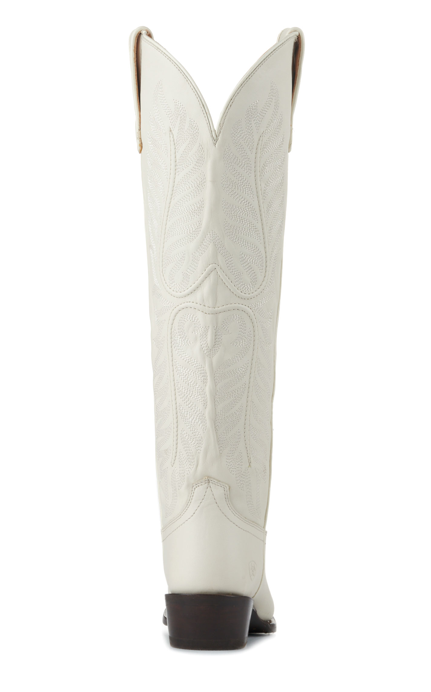 Ariat Women's Belle Off White StretchFit Round Toe Tall Cowboy Boots - Image 1