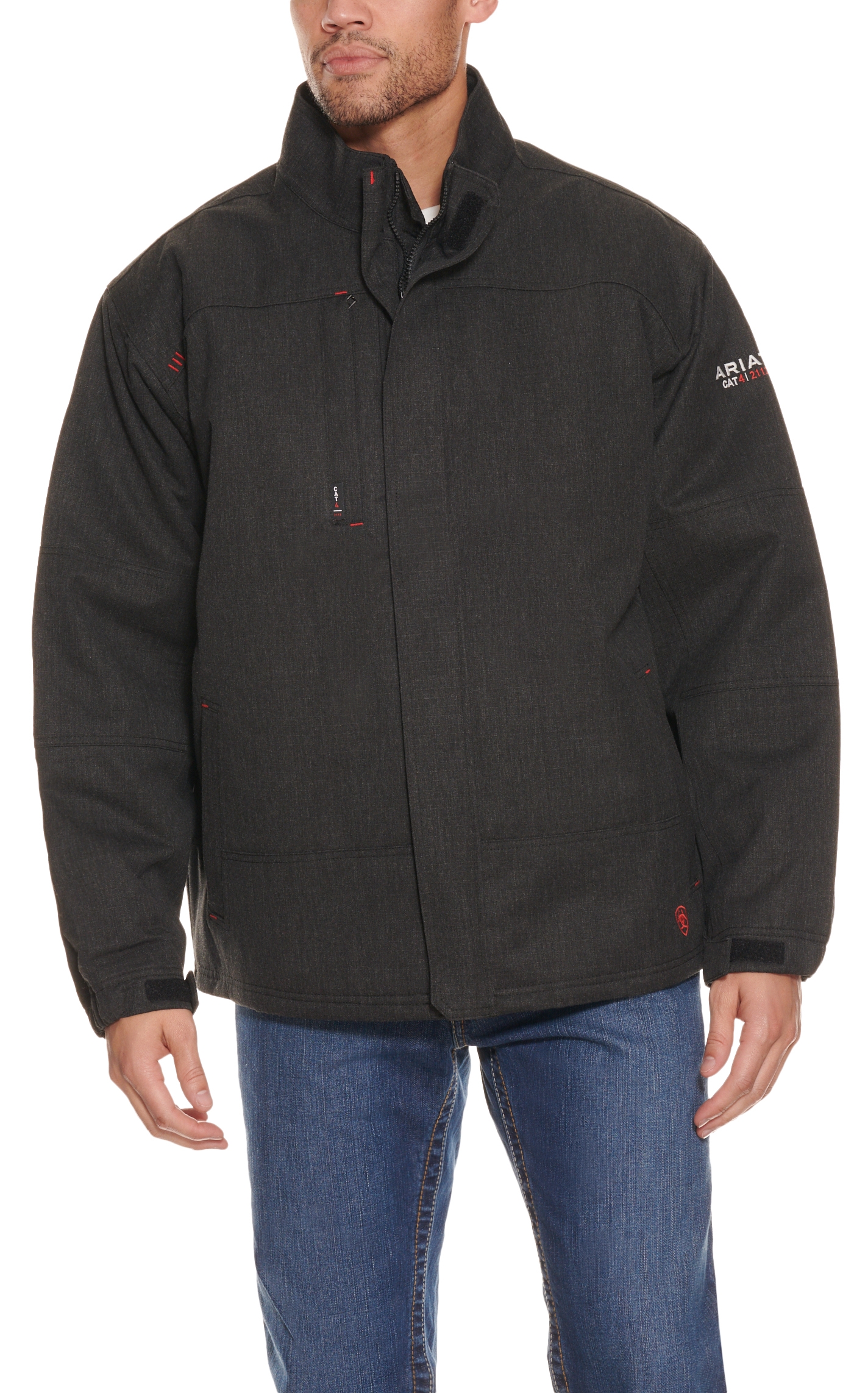 Ariat Men's Black H2O Waterproof Insulated FR Jacket - Image 1
