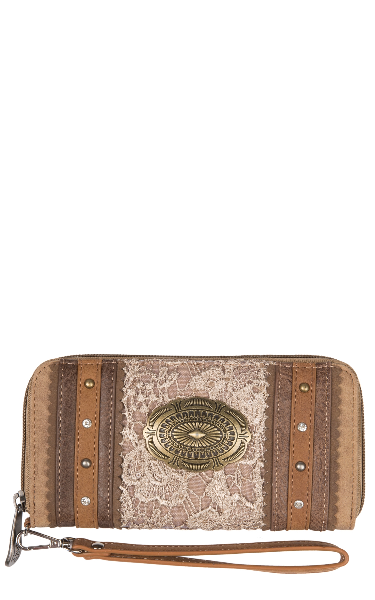 Justin Light Tan with Lace Wallet - Image 1