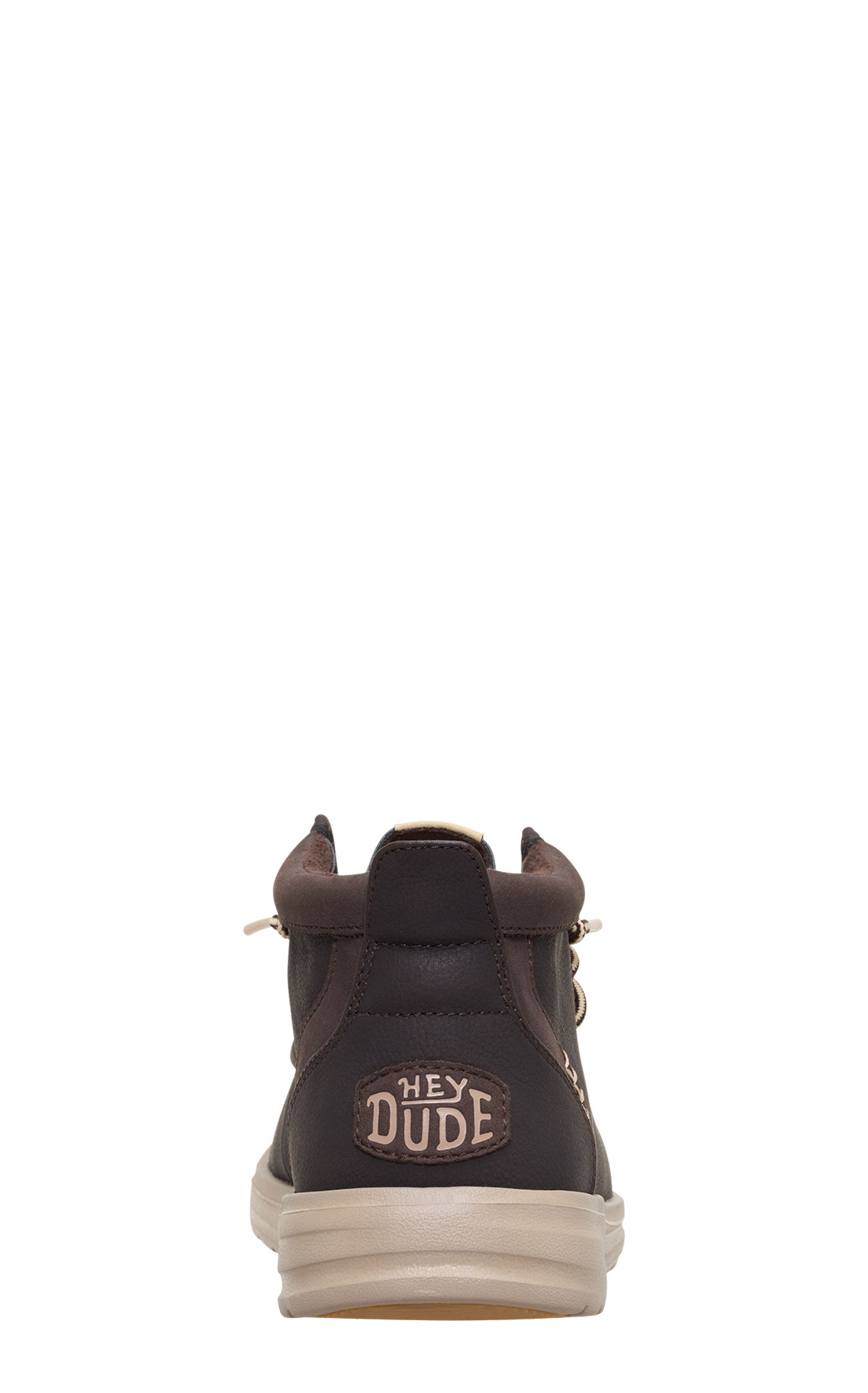 Hey Dude Men's Wally Mole Brown & Tan Moc Toe Casual Shoes - Image 1