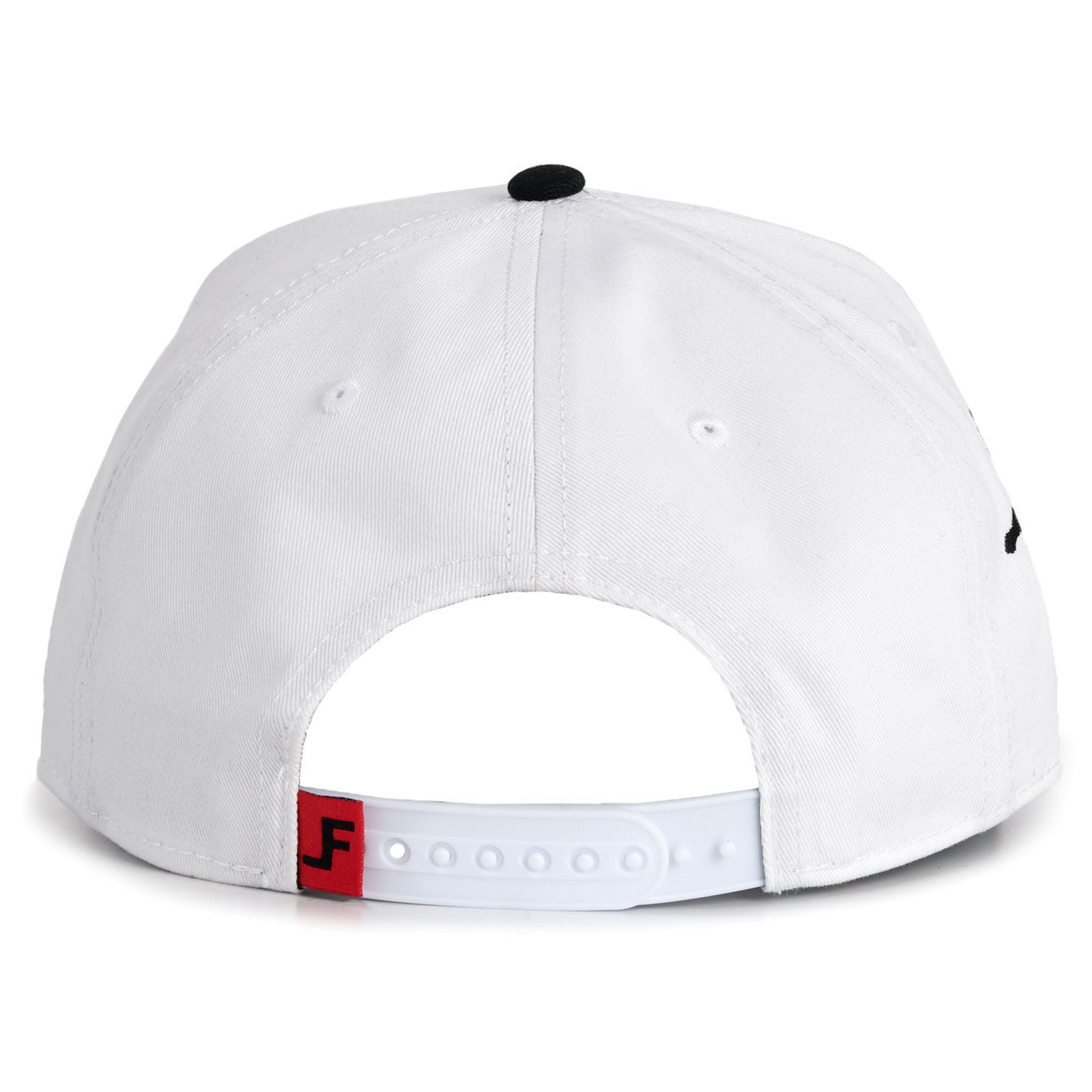 Lane Frost Men's White & Red Embroidered Logo Cap  - Image 1