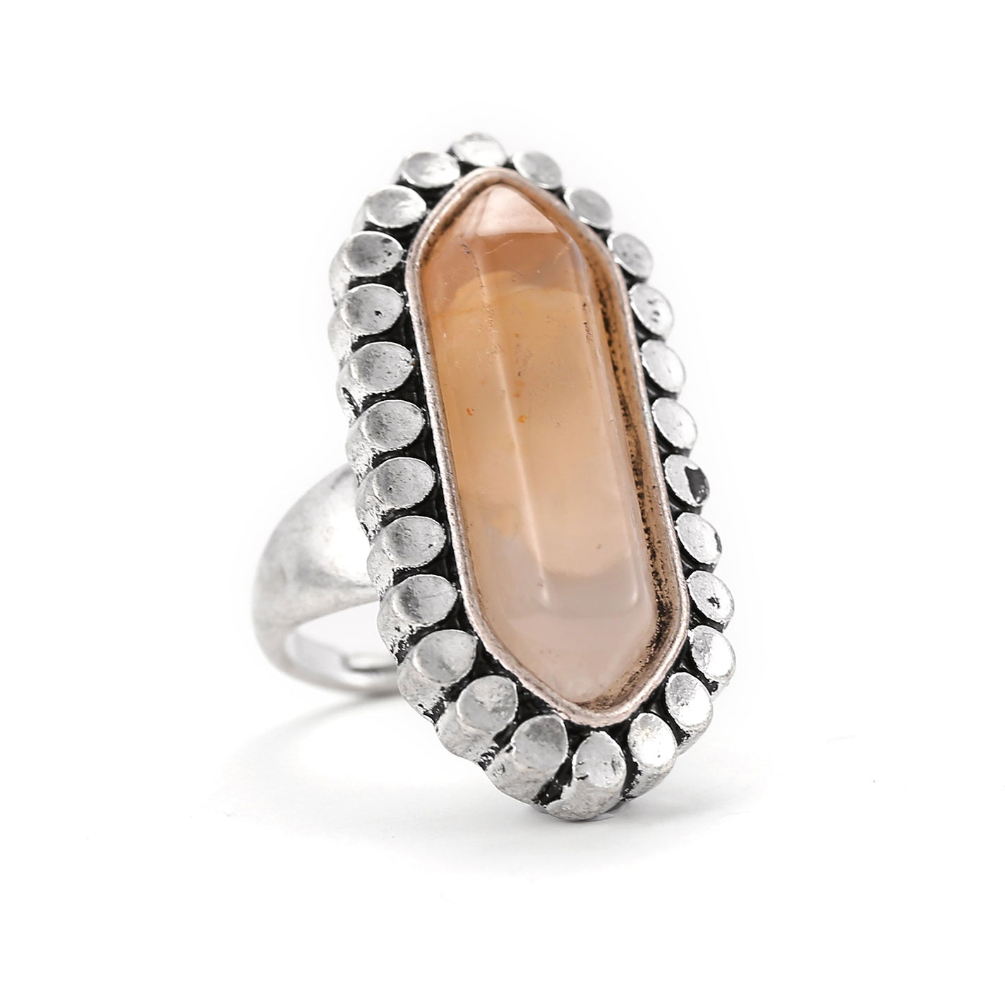 Cowgirl Confetti Silver & Citrine Richest Dreams Ring - Image 1