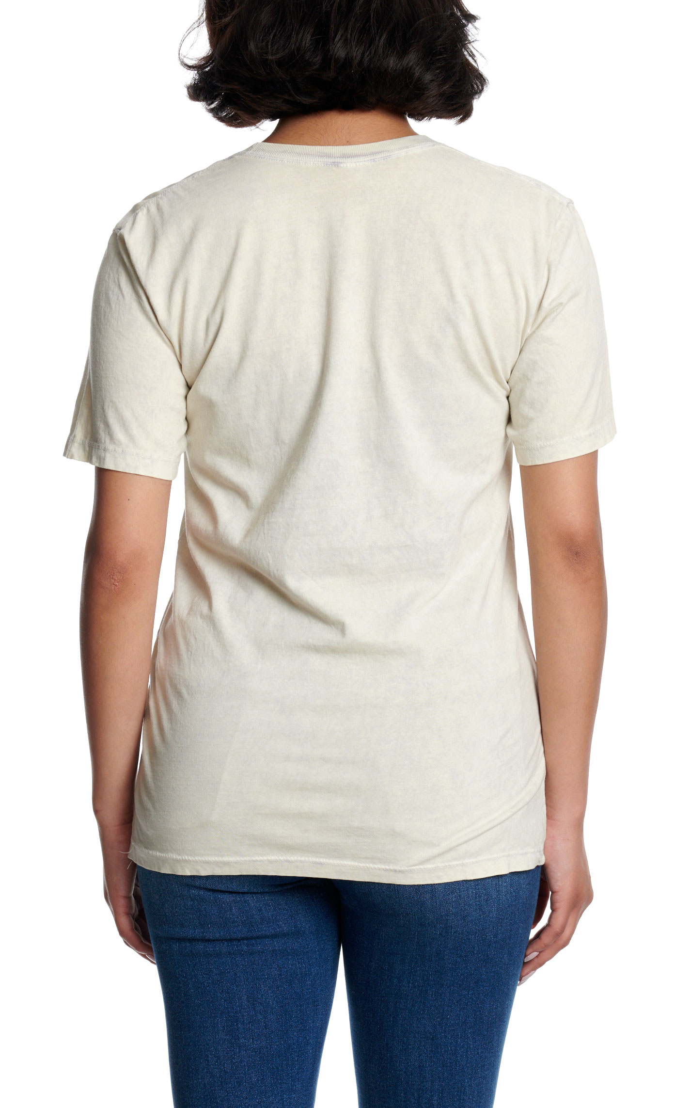 Lotus Fashion Women's Off White World Needs More Cowboys Graphic T-Shirt - Image 1