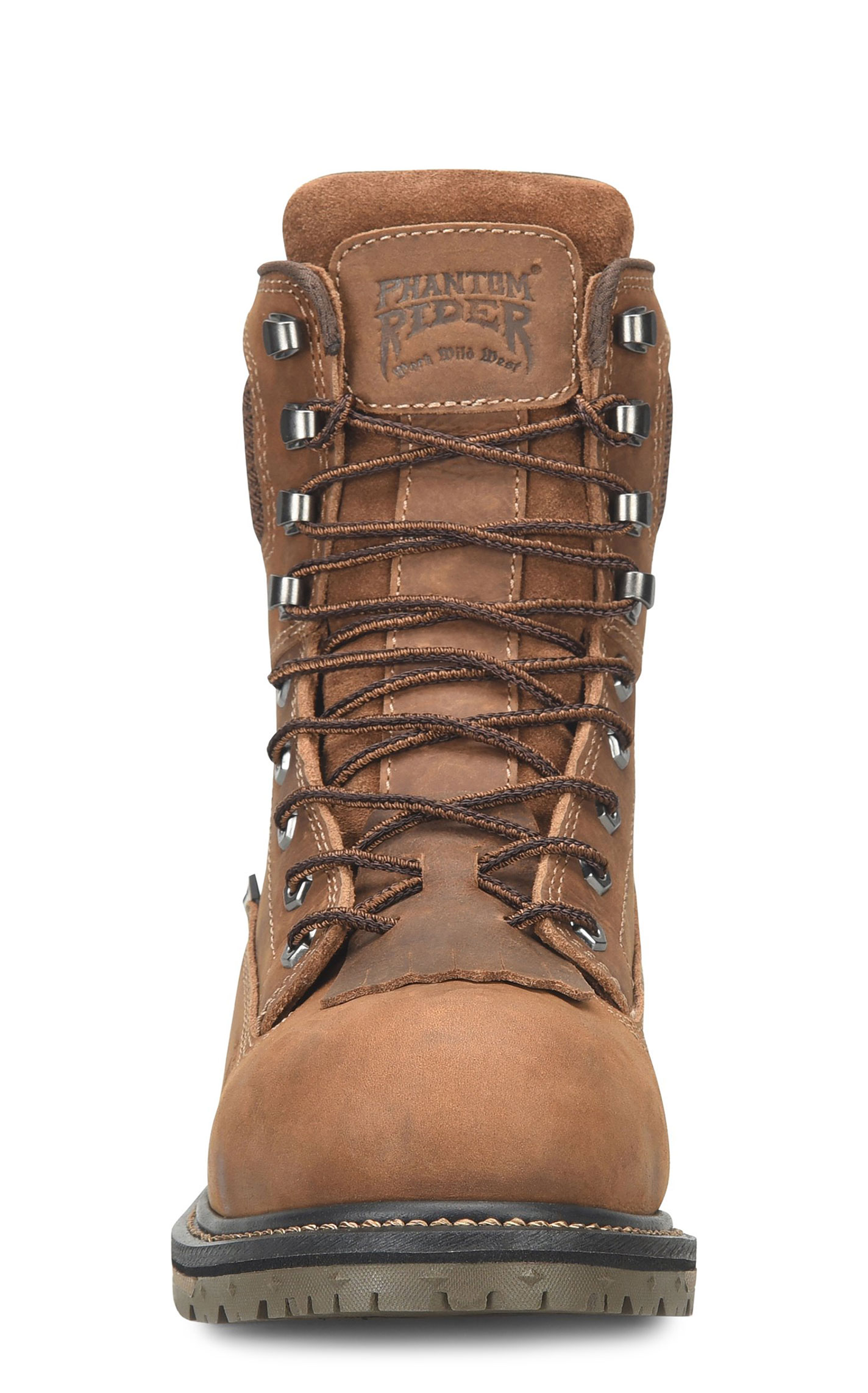 Double H Men's Phantom Brown Leather Composite Safety Toe Work Boots - Image 1