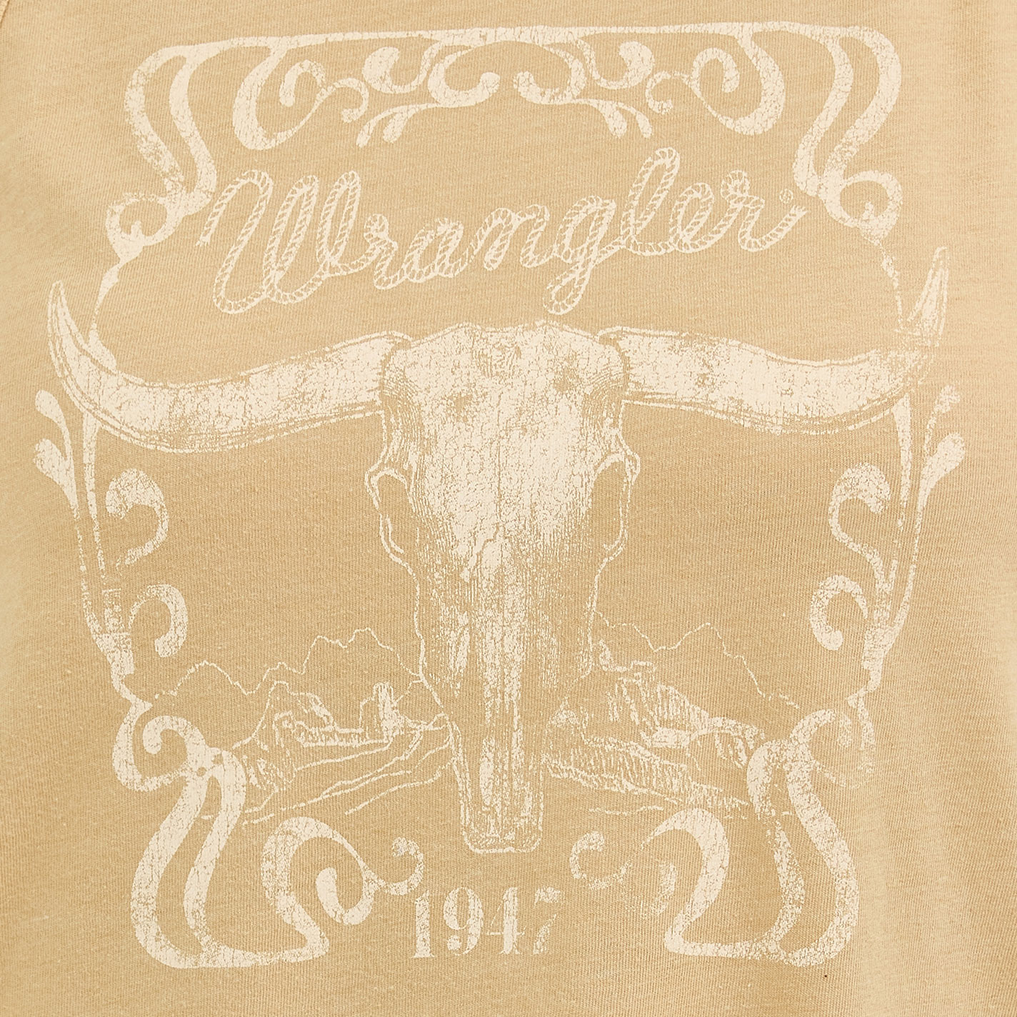 Wrangler Retro Women's Whipped Butter Steer Head Tank Top - Image 1