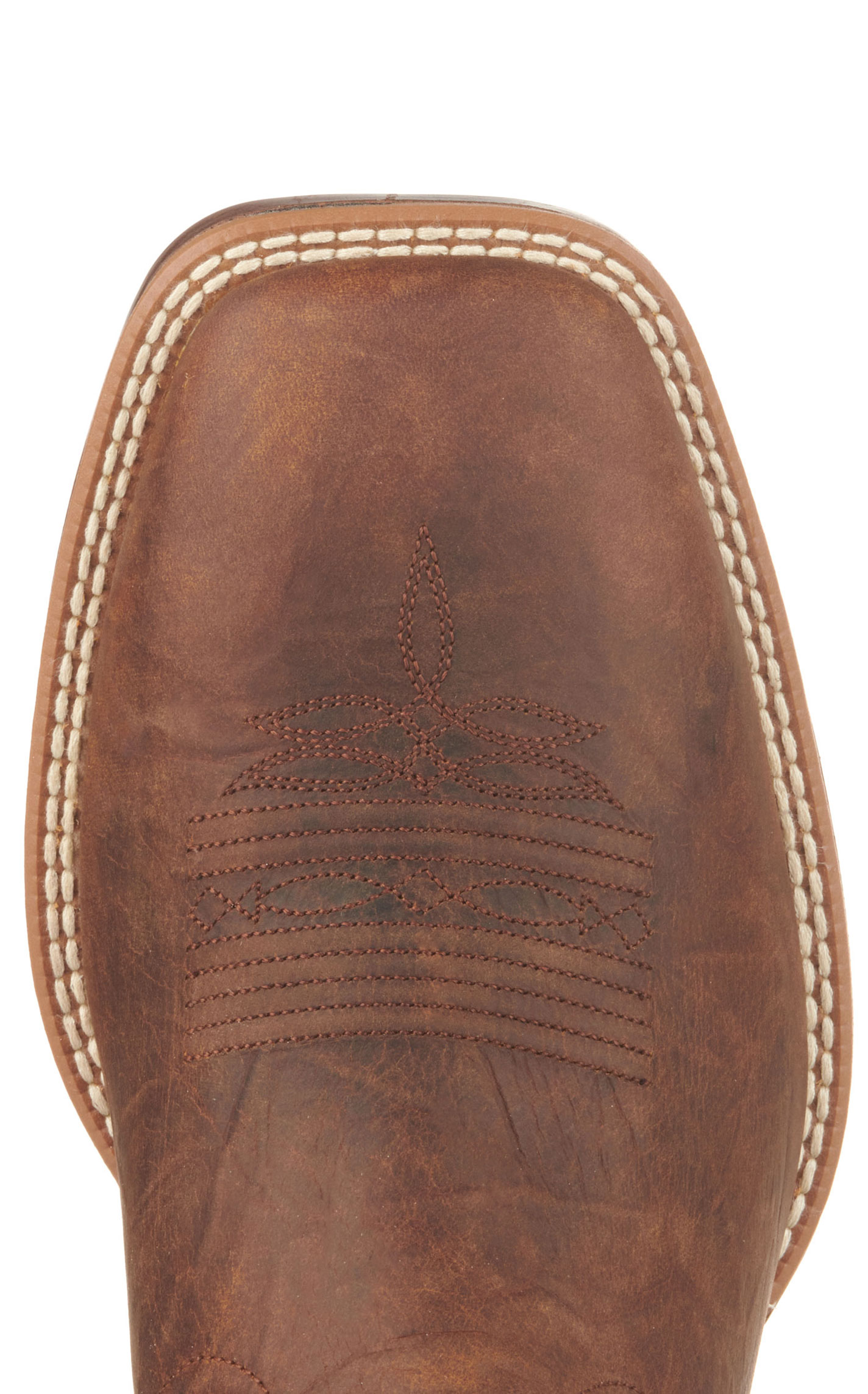 Ariat Men's Lasco Ultra Bar Brown Bantamweight Wide Square Toe Cowboy Boots - Image 1