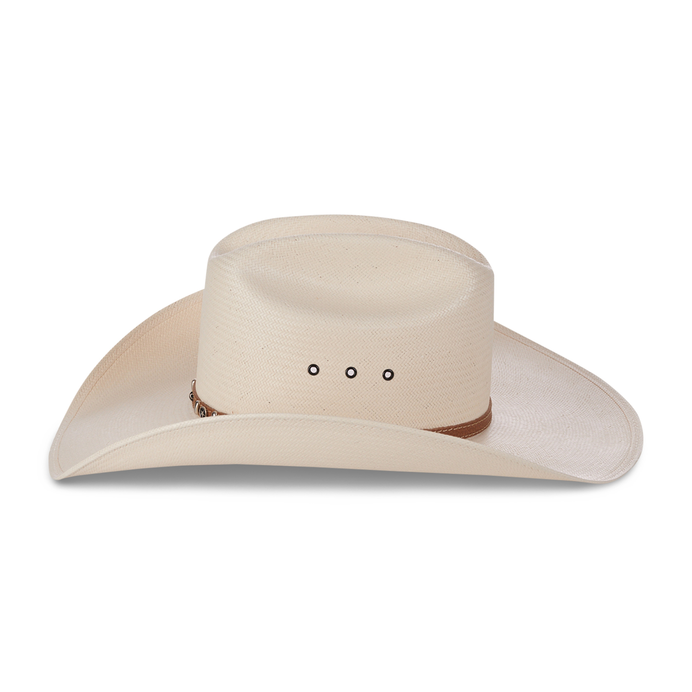 Stetson Elmwood Natural Cattleman Straw Cowboy Hat - Image 1