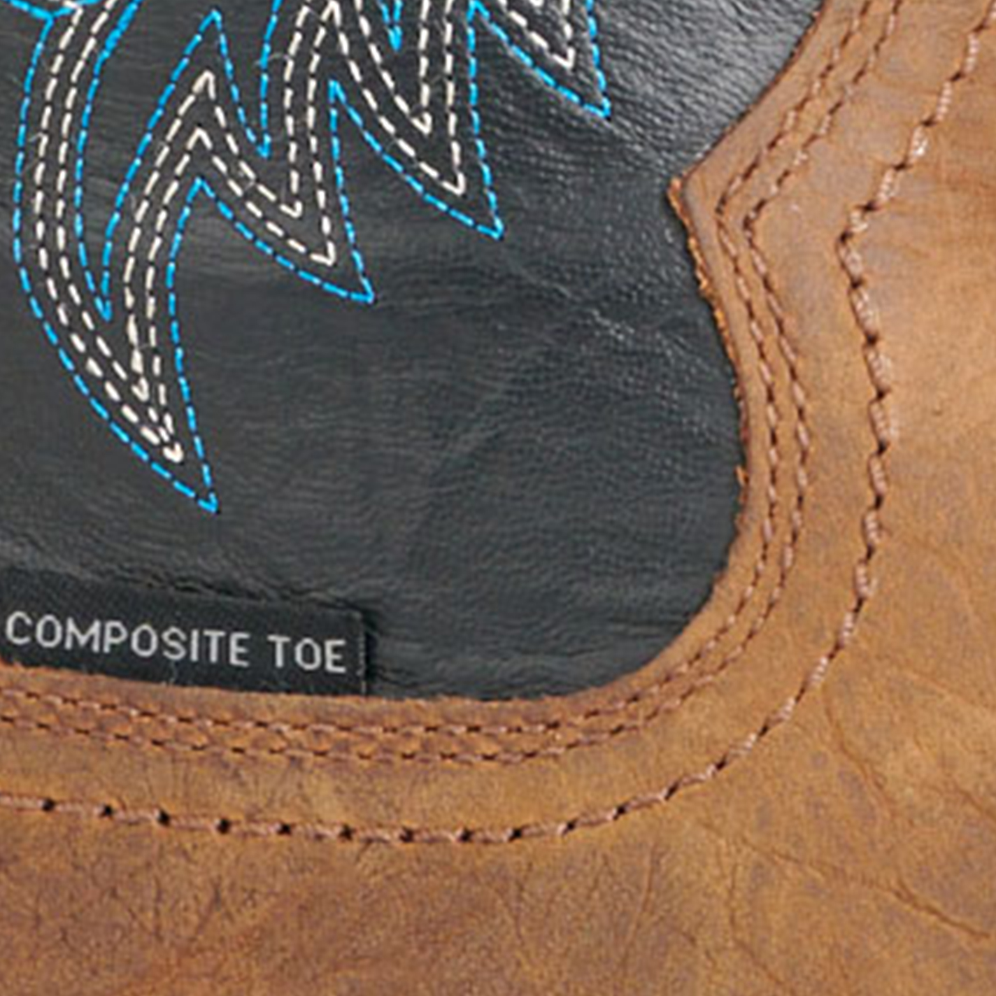 Ariat Men's WorkHog CSA Brown and Black Waterproof Square Composite Toe Work Boots - Image 1