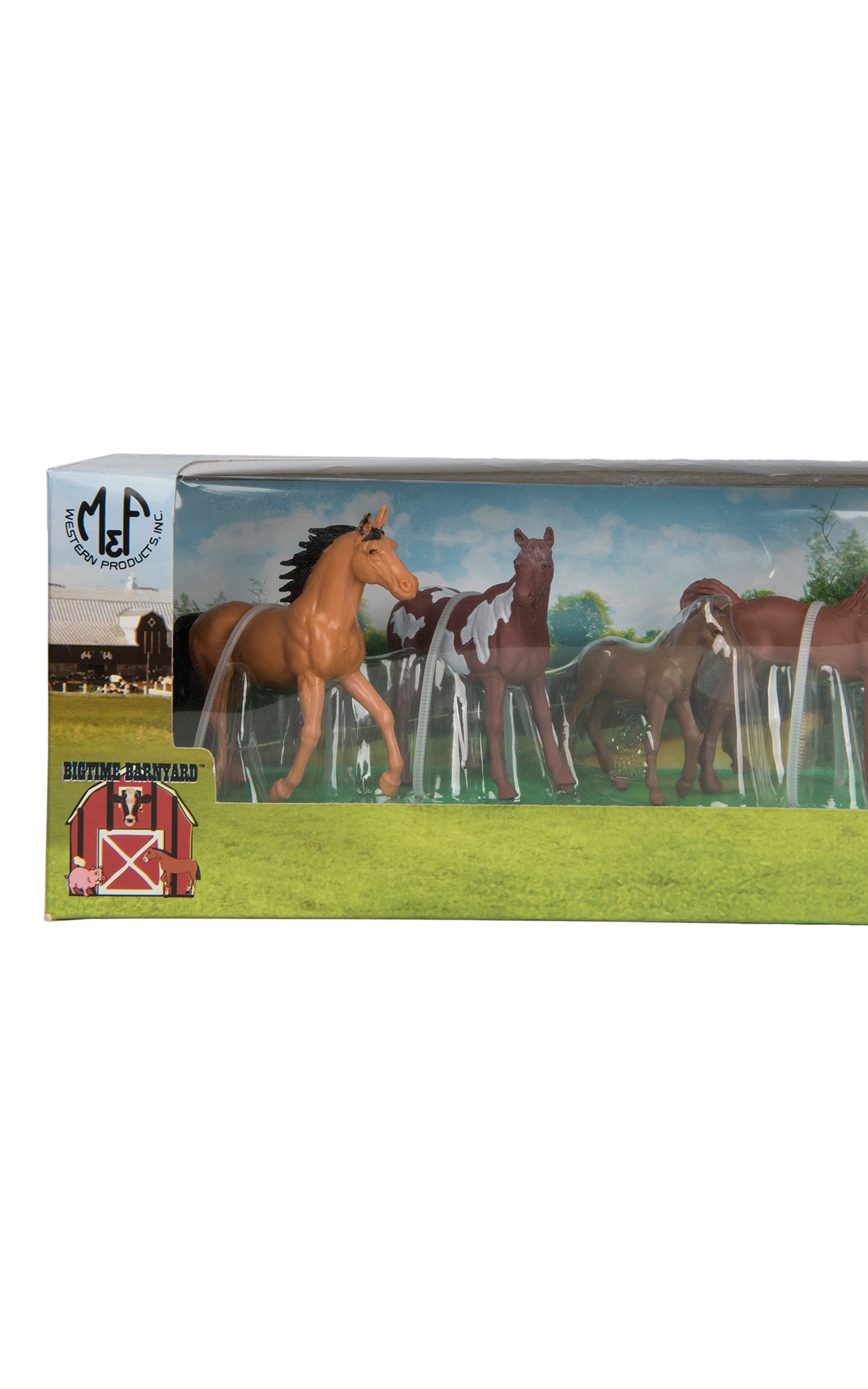 M&F 6 Horse Figure Set - Image 1