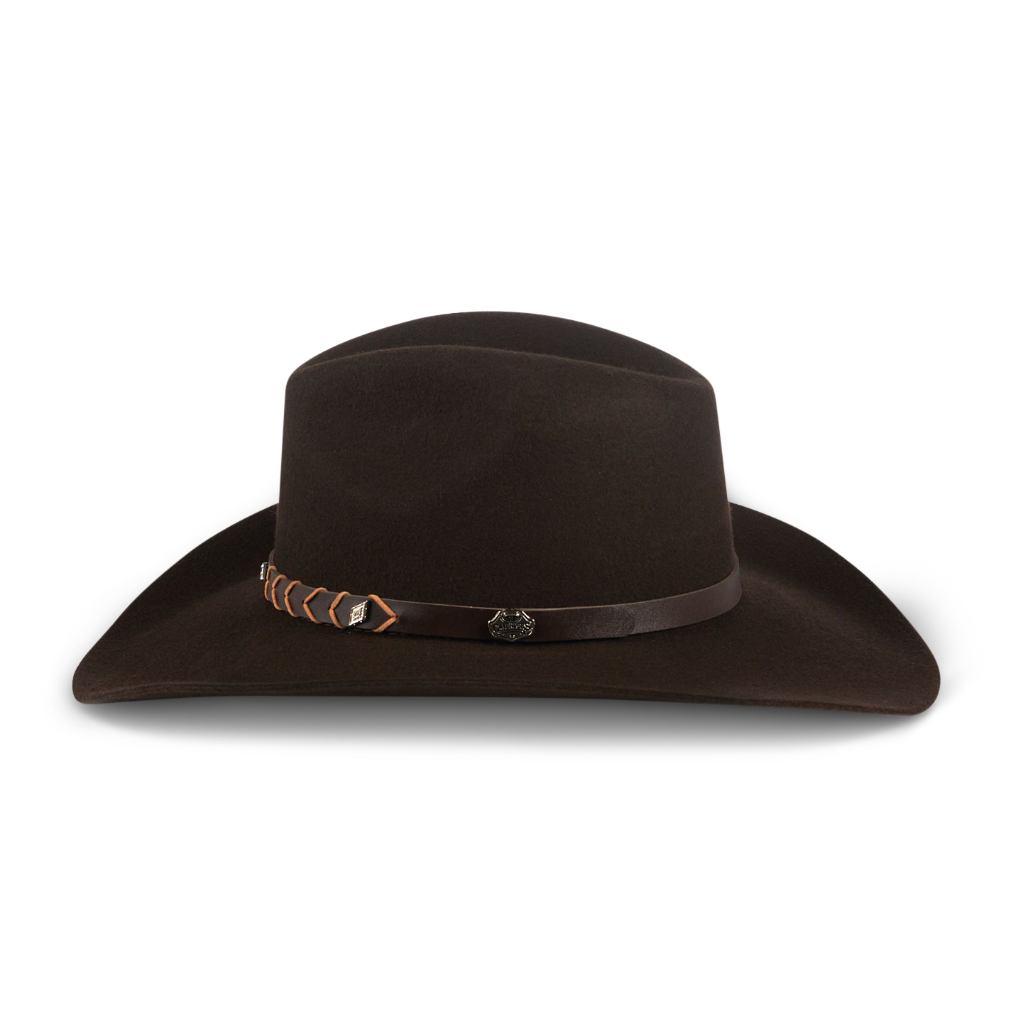 Cavender's Cowboy Collection 3X Chocolate Tracker Felt Cowboy Hat - Image 1
