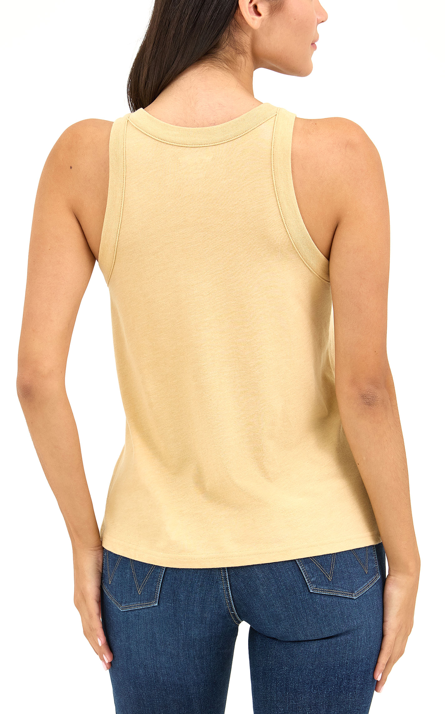 Wrangler Retro Women's Whipped Butter Steer Head Tank Top - Image 1