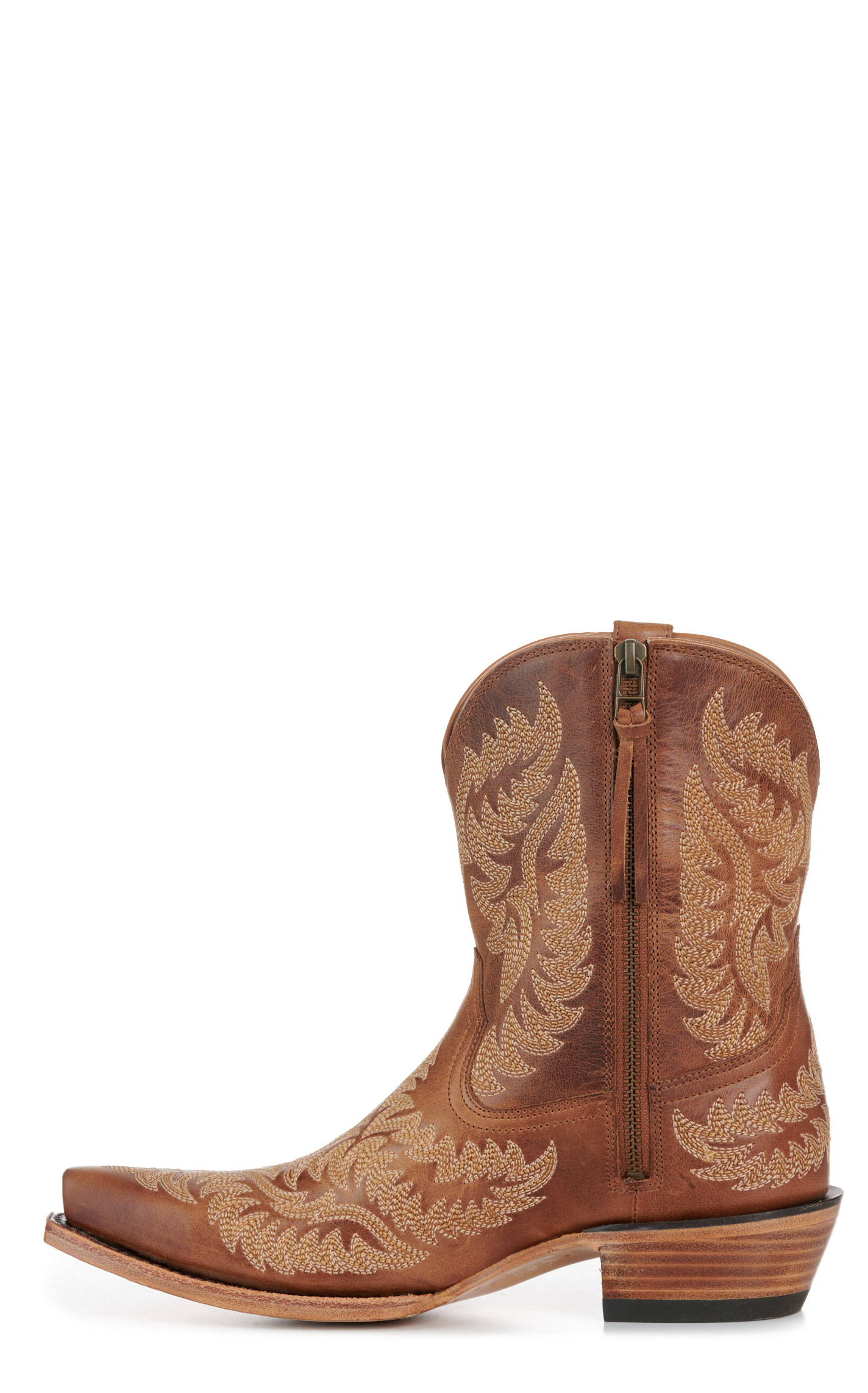 Ariat Women's Sandlewood Cate Snip Toe Shorty Cowboy Boots - Image 1