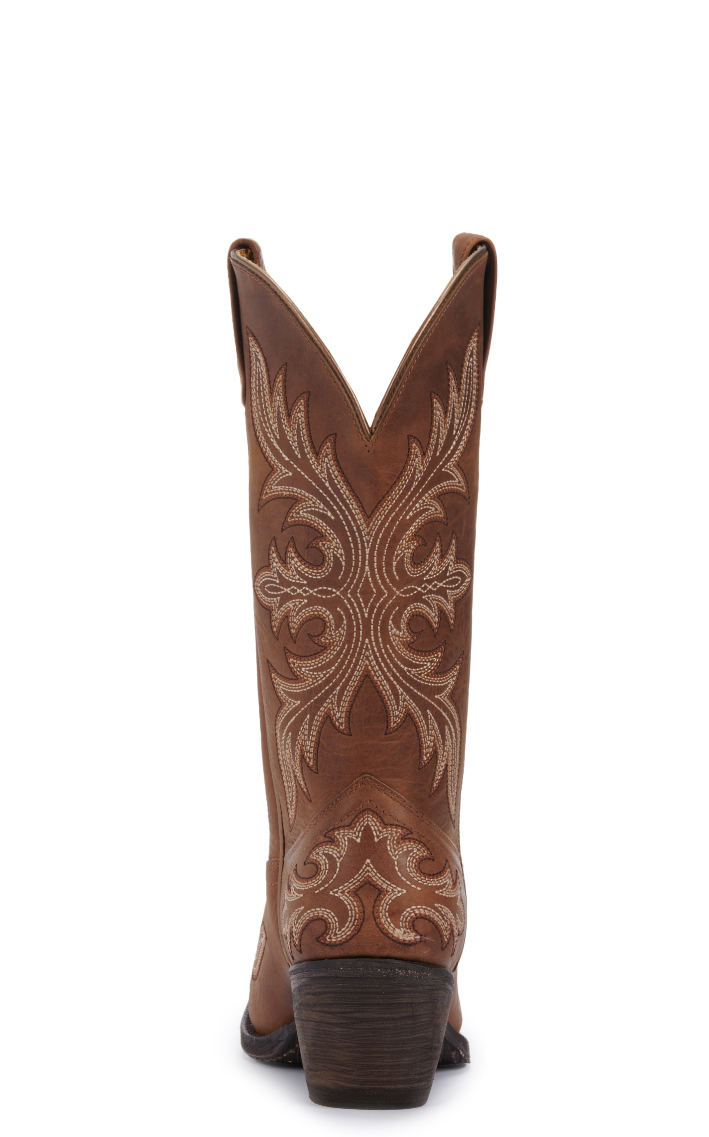 Ariat Women's Circuit Rosewood Natural Tan Square Toe Cowboy Boots - Image 1