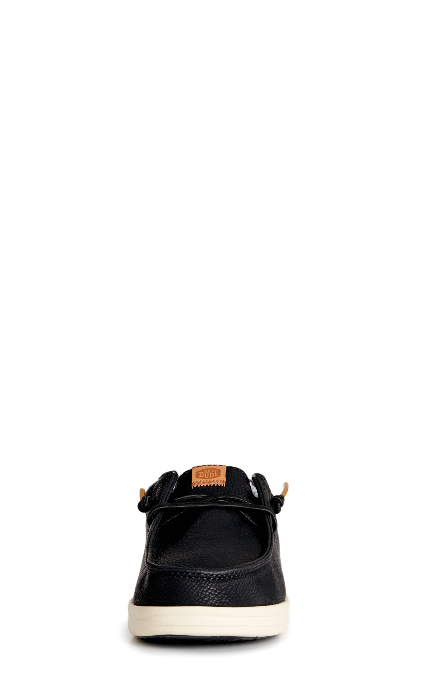 Hey Dude Boy's Paul Black Lace Moc Toe Casual Shoes - Image 1