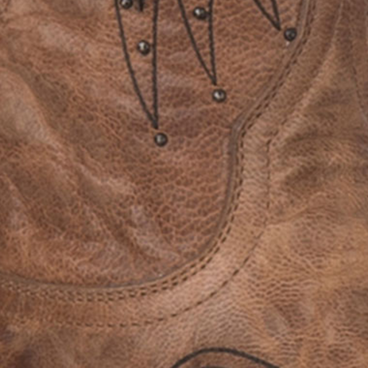 Cavender's Women's Brass with Black Crystals Fabric Inlay Square Toe Cowboy Boots - Image 1