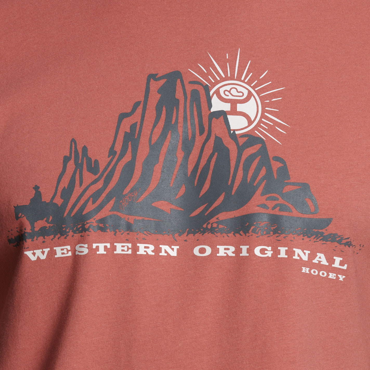 Hooey Men's Mahogany Sundance Graphic T-Shirt - Image 1